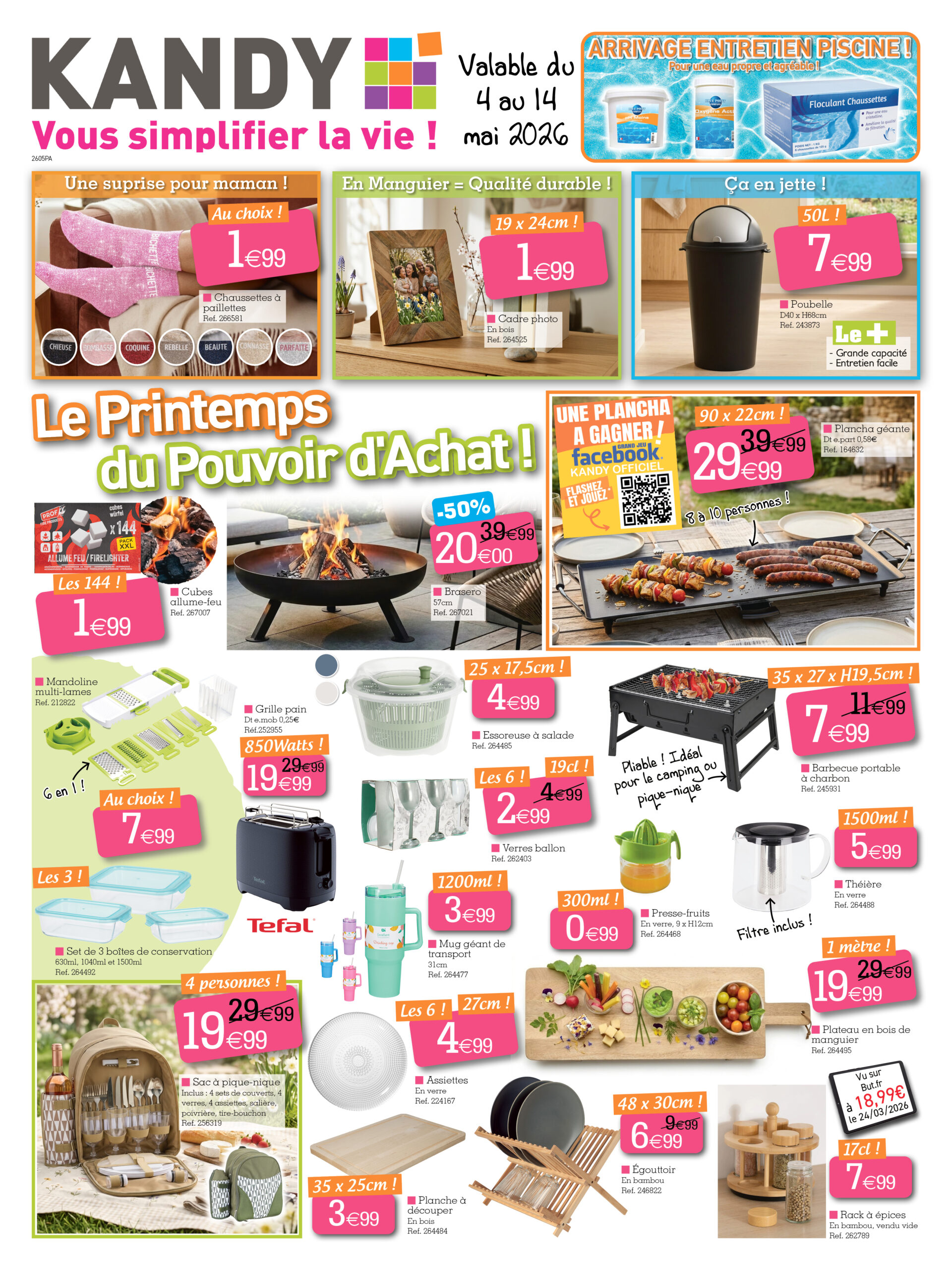 Flyer Kandy pour la semaine prochaine du du lundi 04/05/2026 au de jeudi 14/05/2026
