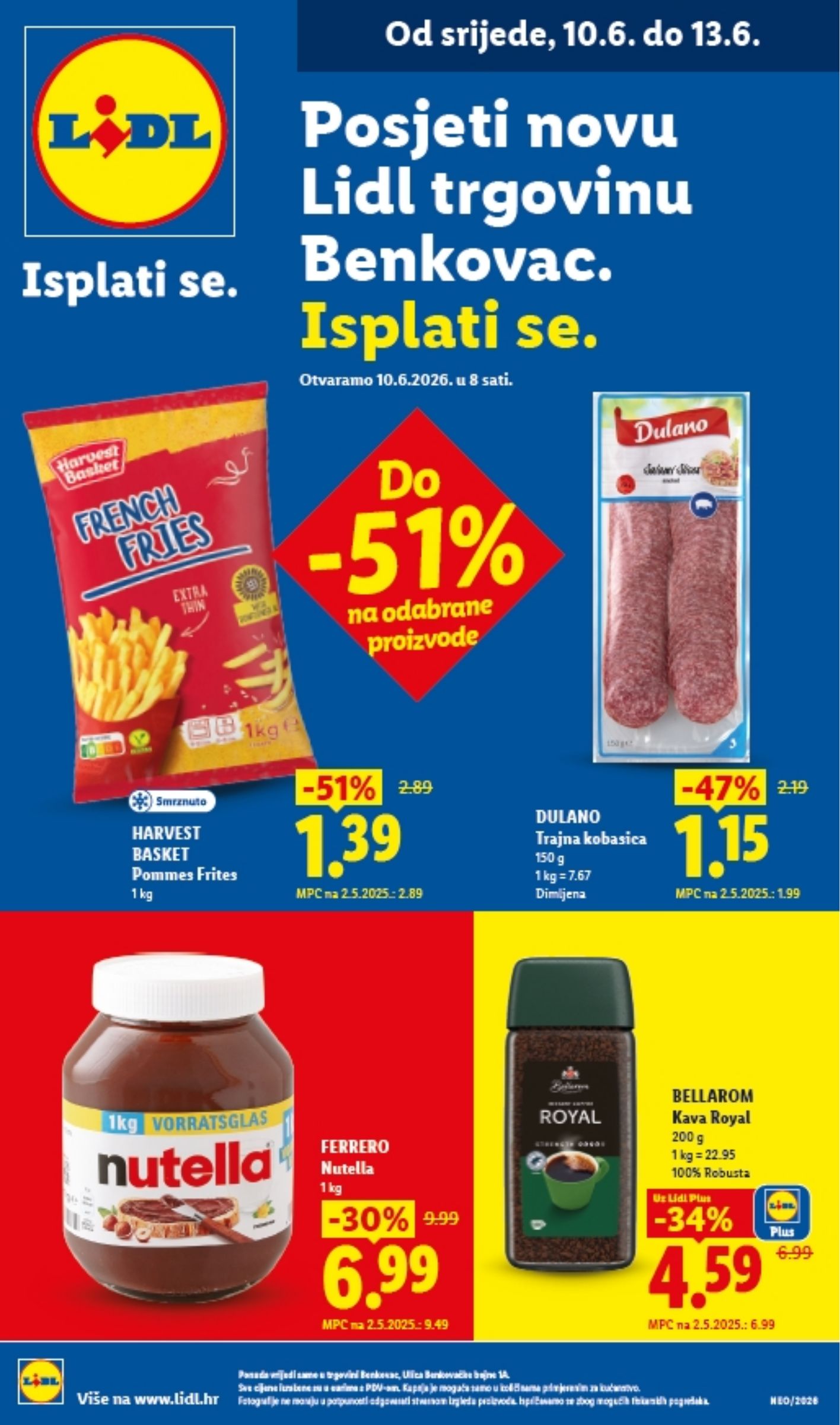 Novi Lidl katalog od srijede, 10.06.2026 do subote, 13.06.2026