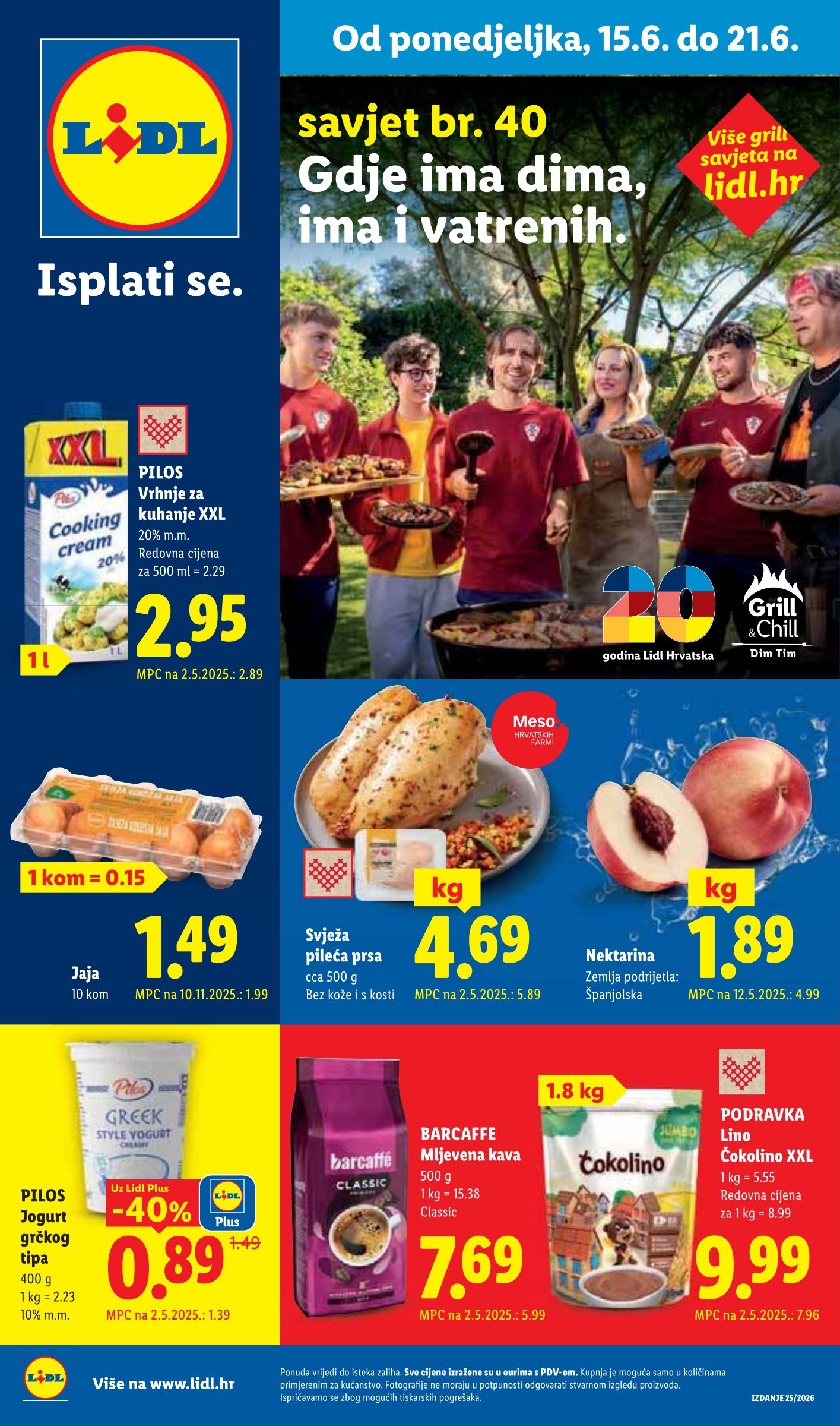 Novi Lidl katalog od ponedjeljka, 15.06.2026 do nedjelje, 21.06.2026