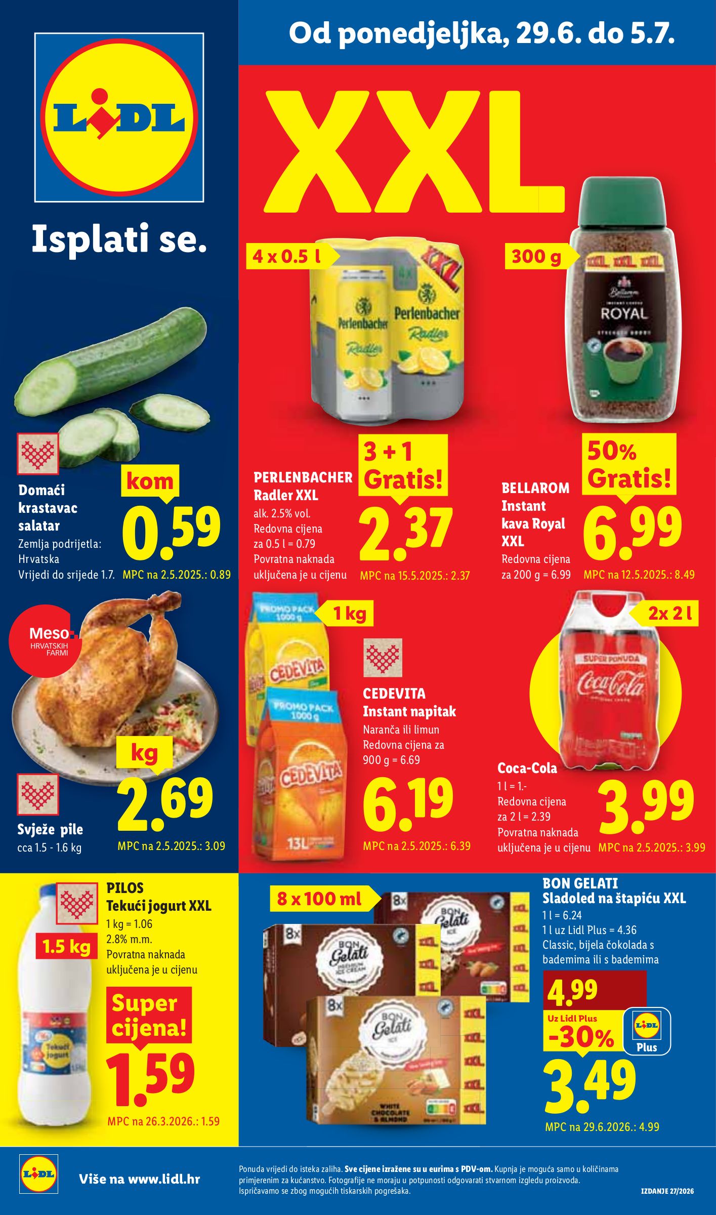 Novi Lidl katalog od ponedjeljka, 29.06.2026 do nedjelje, 05.07.2026