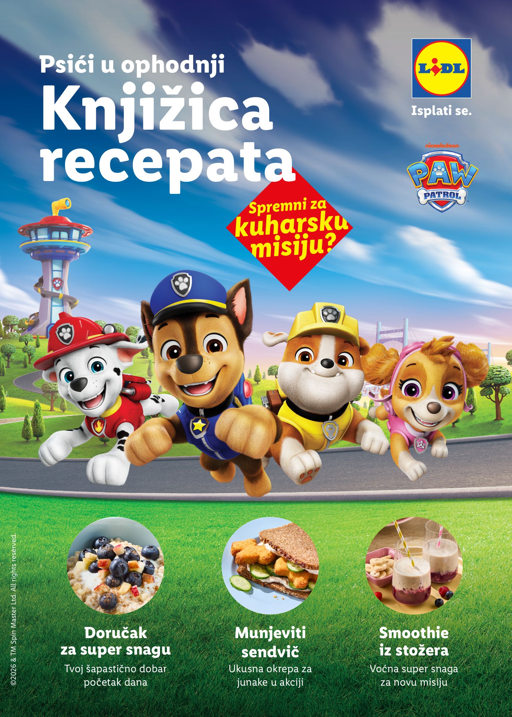 Aktualni katalog Lidl - Paw Patrol od ponedjeljka, 20.07.2026 do nedjelje, 30.08.2026