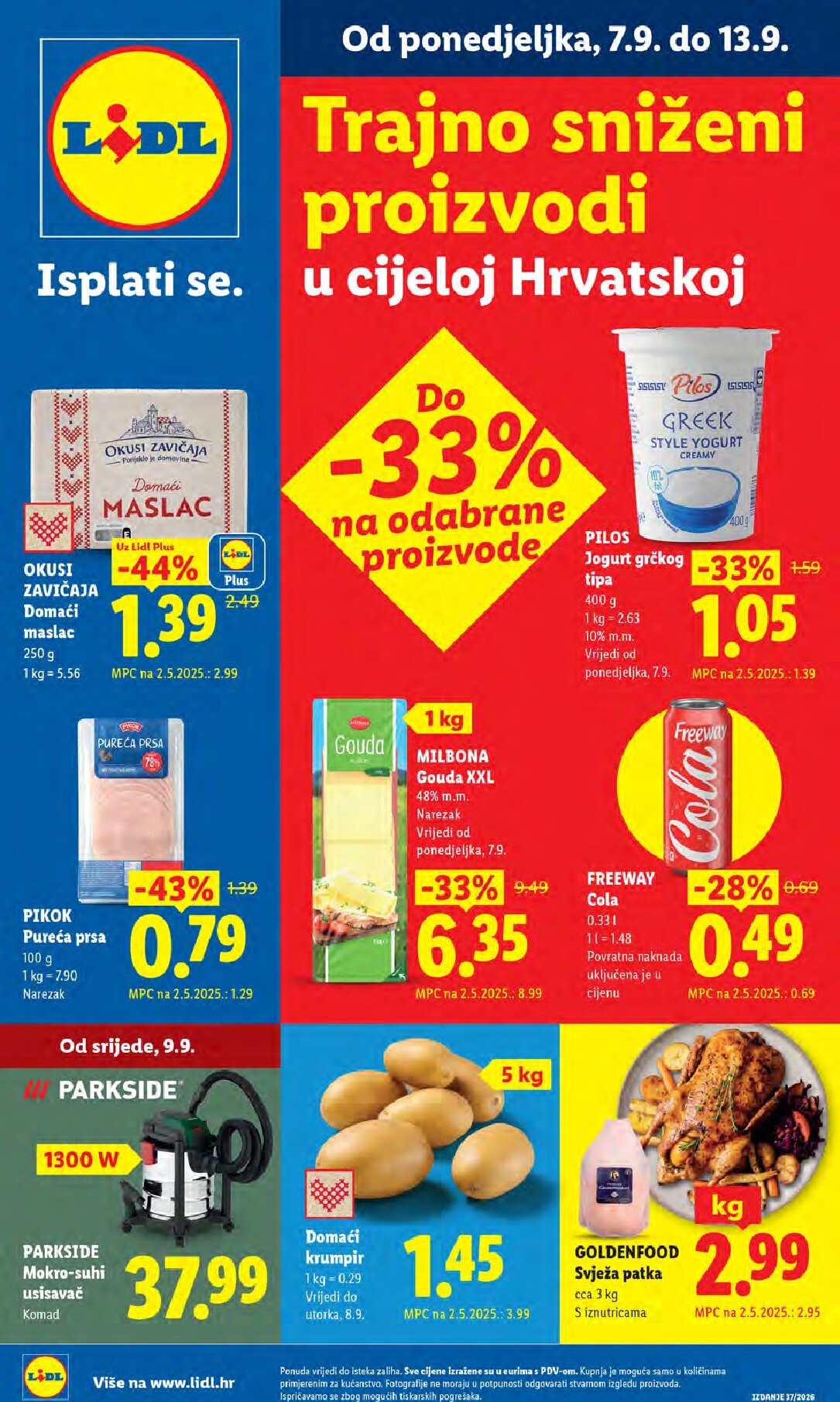 Novi Lidl katalog od ponedjeljka, 07.09.2026 do nedjelje, 13.09.2026