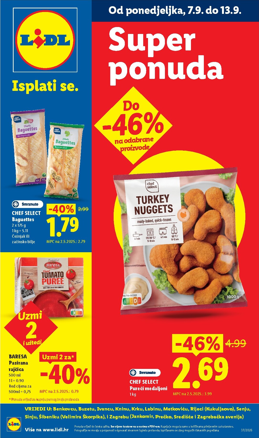 Aktualni katalog Lidl - Super Ponuda od ponedjeljka, 07.09.2026 do nedjelje, 13.09.2026