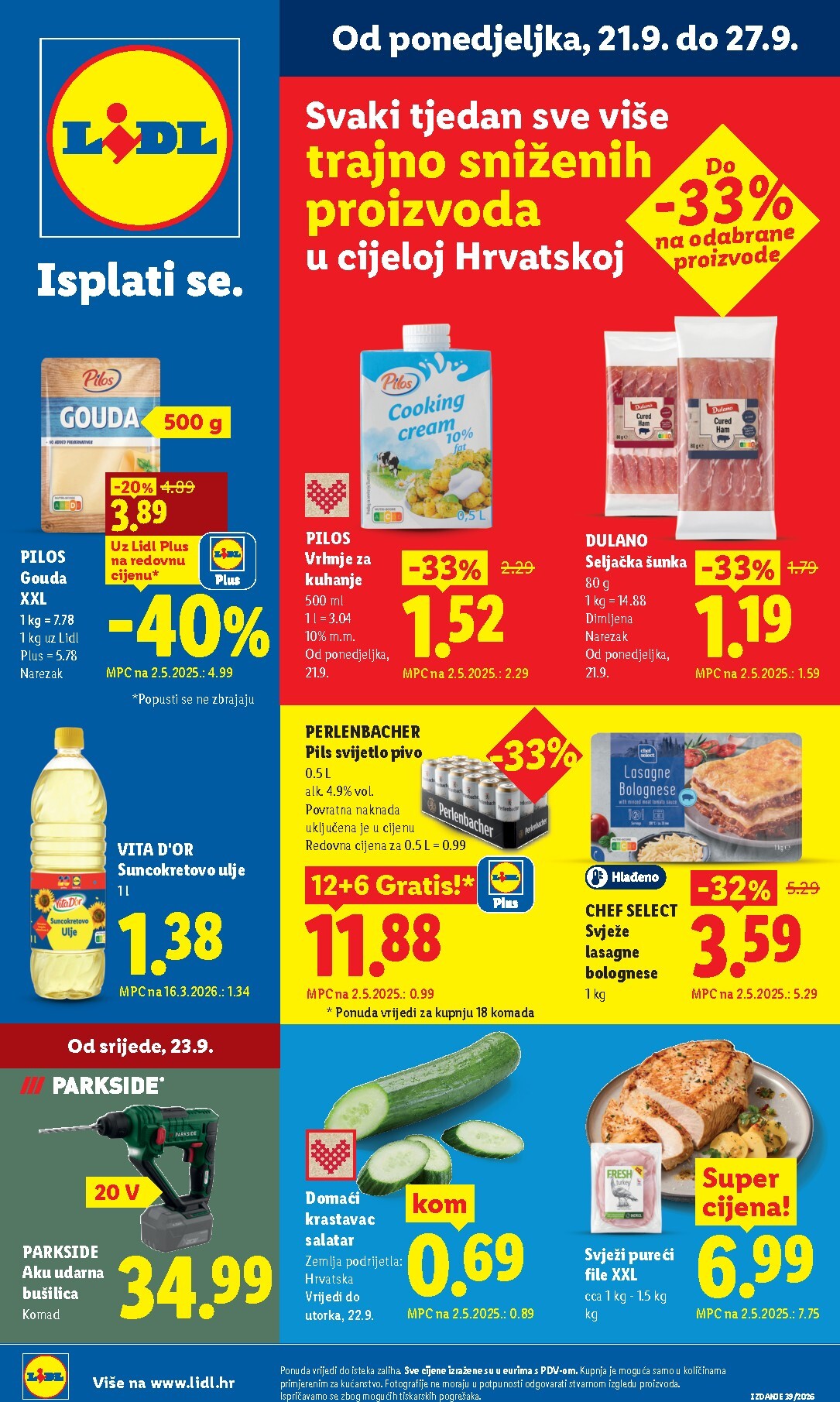 Novi Lidl katalog od ponedjeljka, 21.09.2026 do nedjelje, 27.09.2026