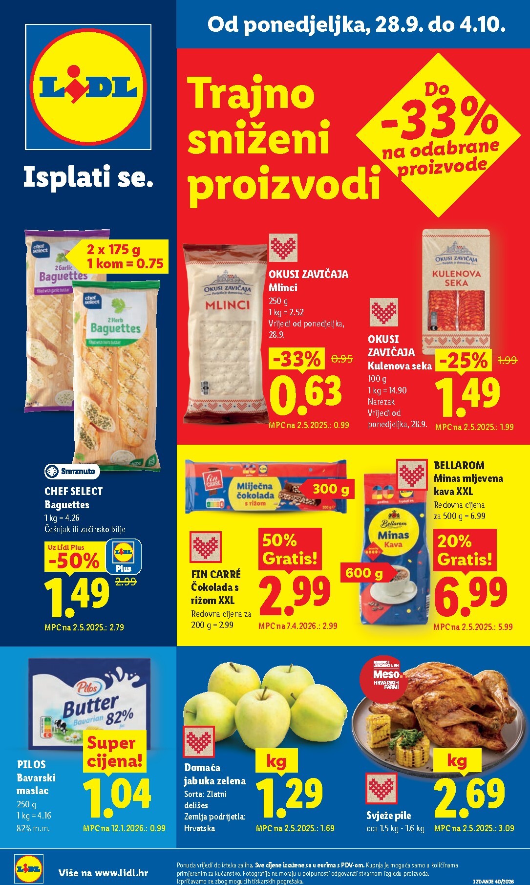 Novi Lidl katalog od ponedjeljka, 28.09.2026 do nedjelje, 04.10.2026