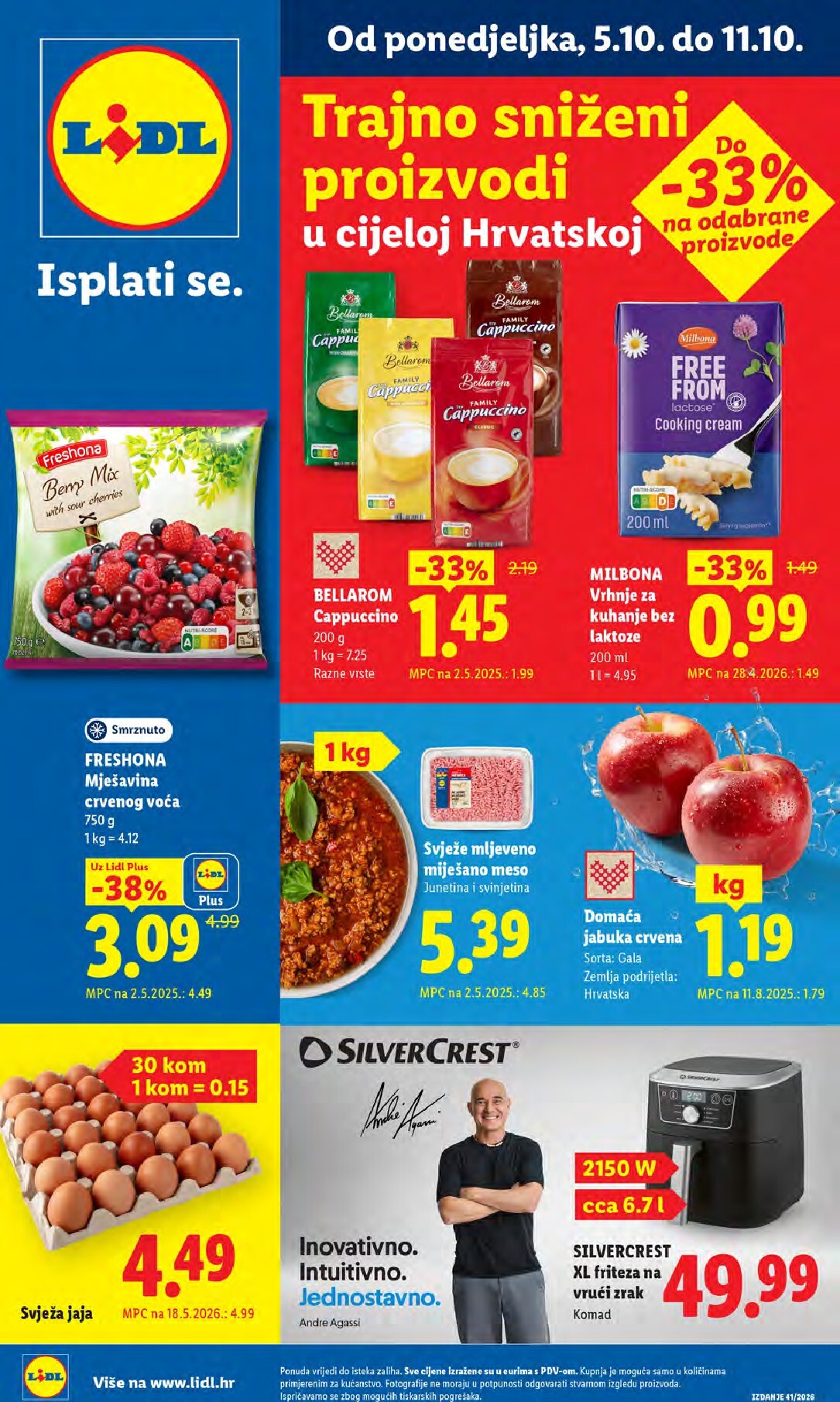 Novi Lidl katalog od ponedjeljka, 05.10.2026 do nedjelje, 11.10.2026