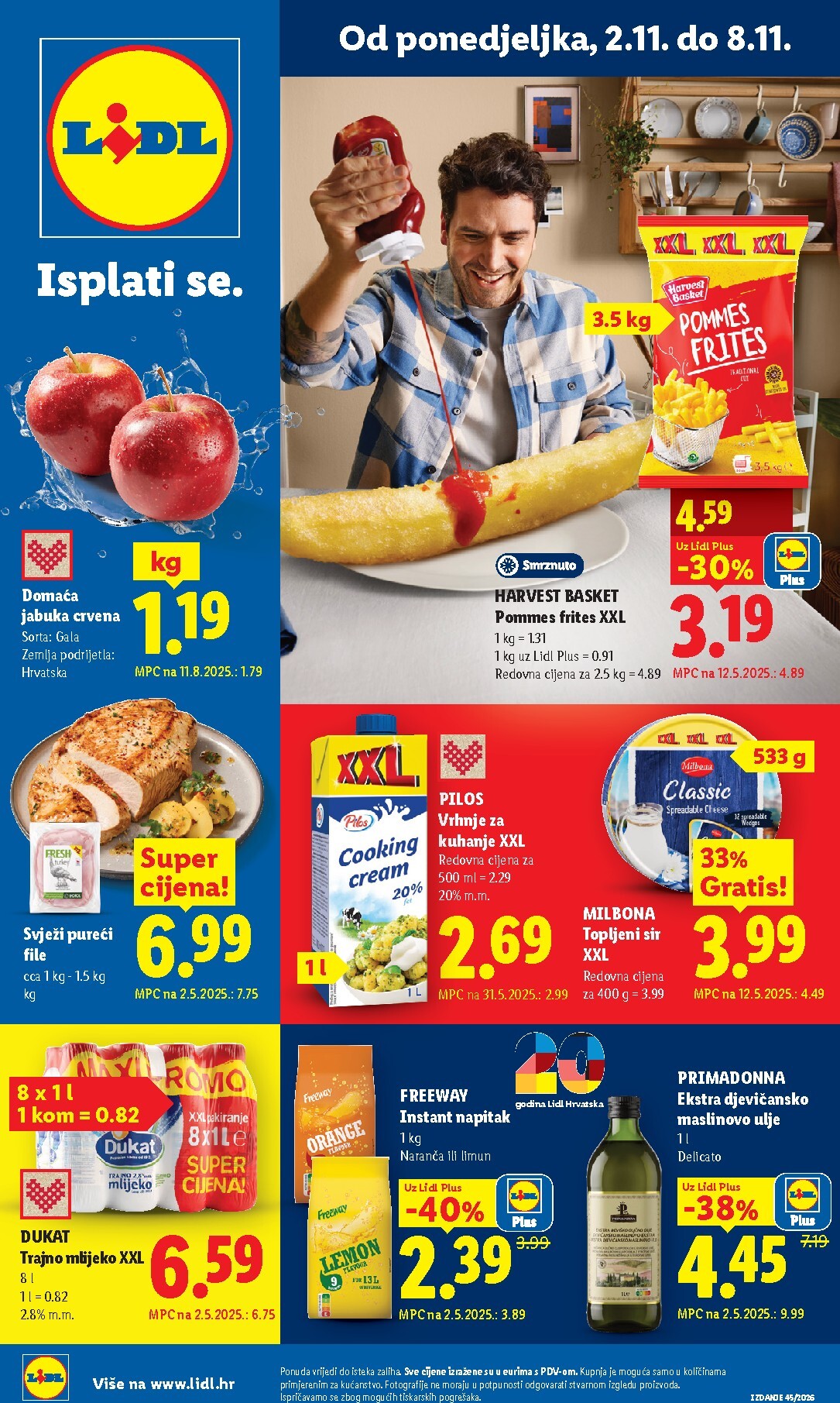 Novi Lidl katalog od ponedjeljka, 02.11.2026 do nedjelje, 08.11.2026