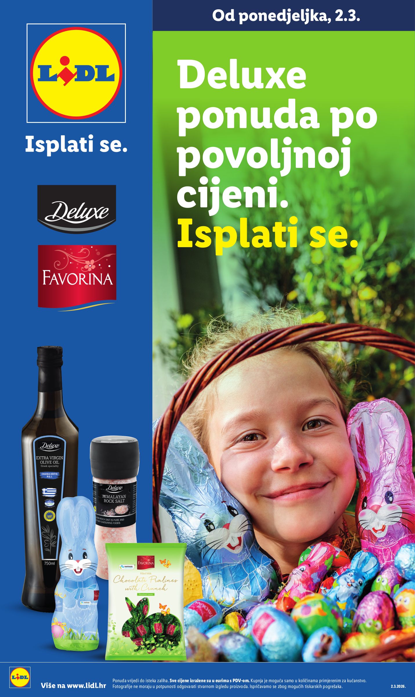 Prelistajte katalog Lidl - Deluxe ponuda po povoljnoj cijeni, vrijedi od 02.03.2026 do 04.04.2026