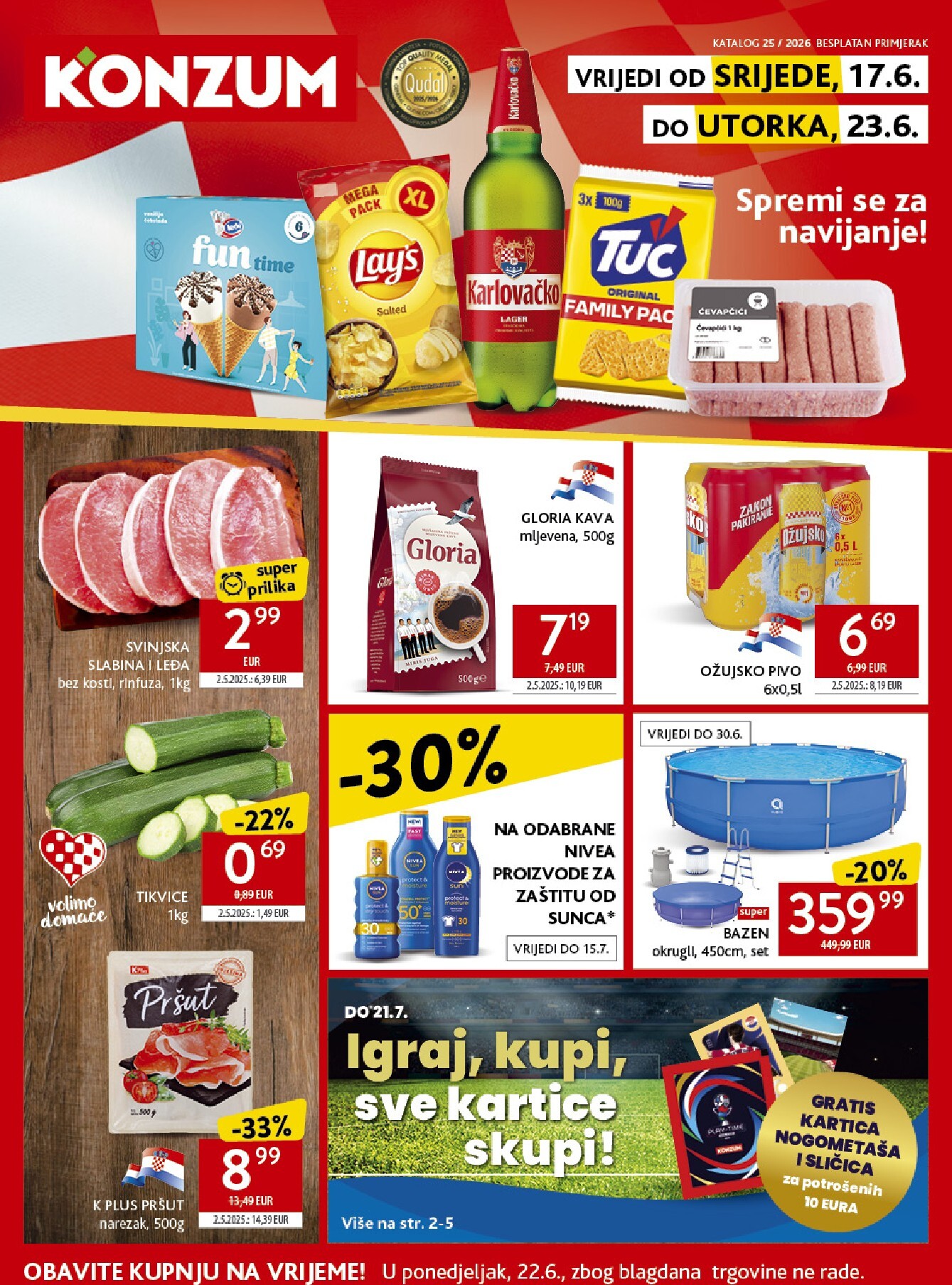 Novi Konzum katalog od srijede, 17.06.2026 do utorka, 23.06.2026