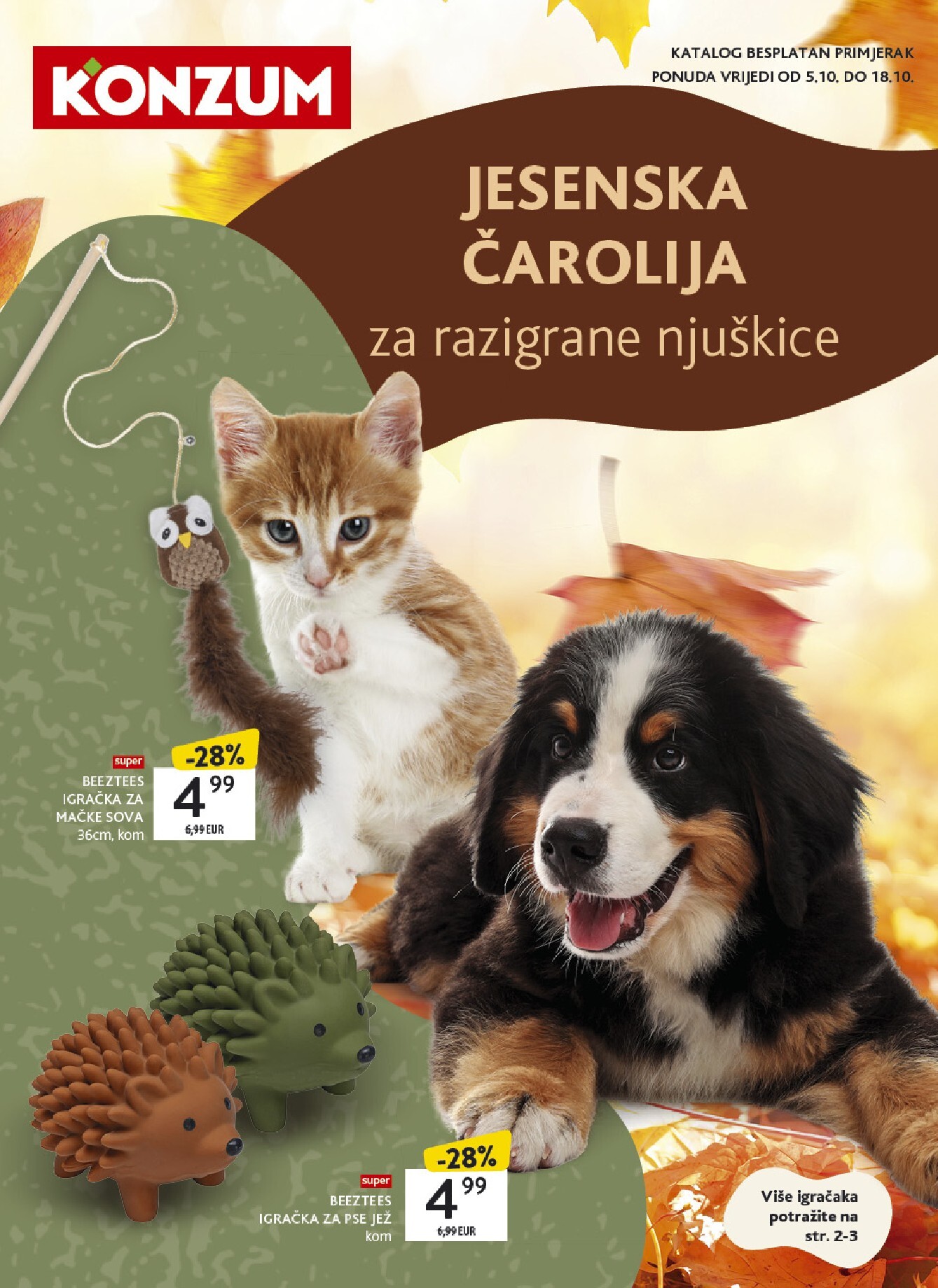 Novi Konzum - Jesenska Čarolija katalog od ponedjeljka, 05.10.2026 do nedjelje, 18.10.2026