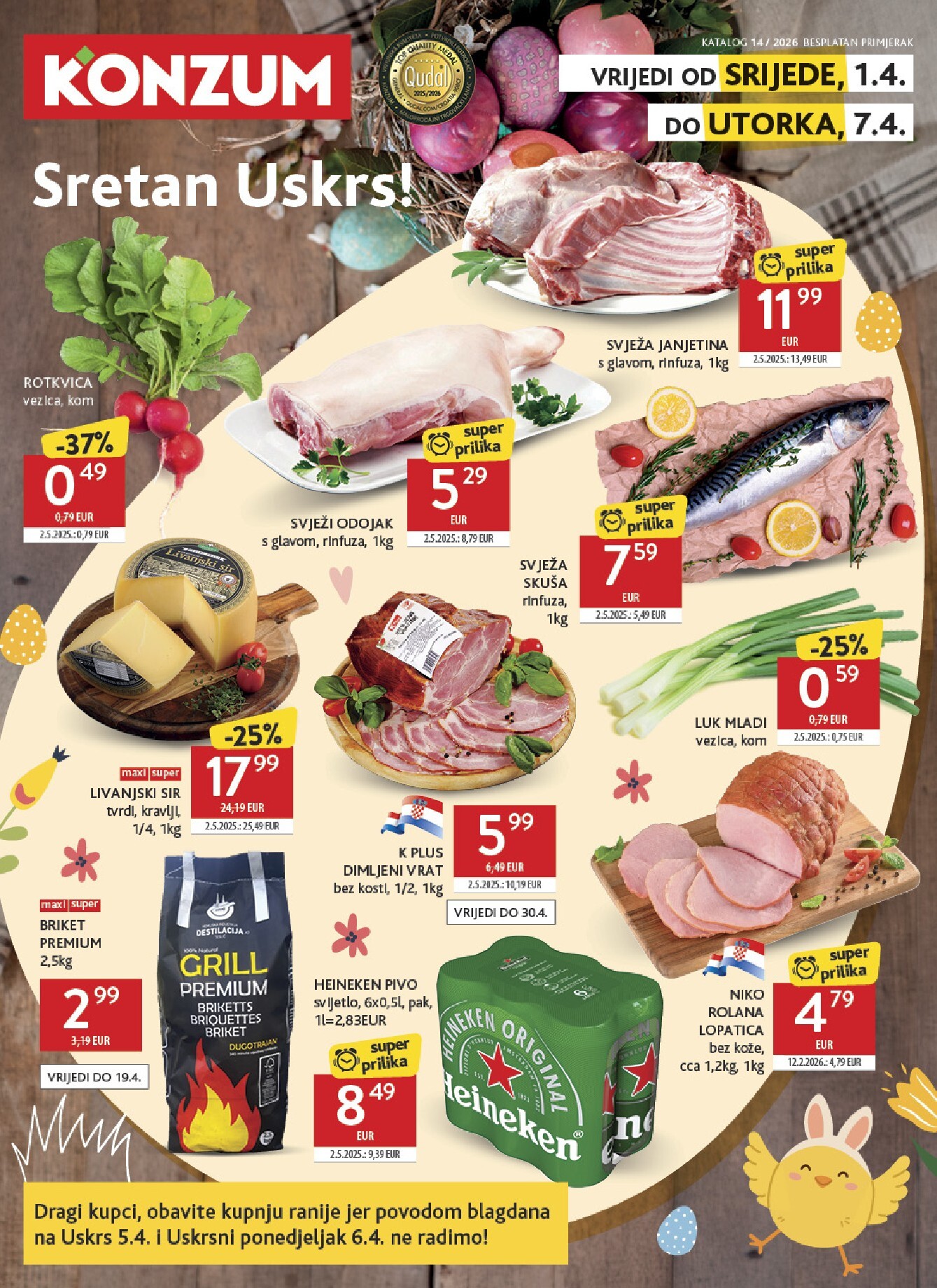 Prelistajte katalog Konzum, vrijedi od 01.04.2026 do 07.04.2026