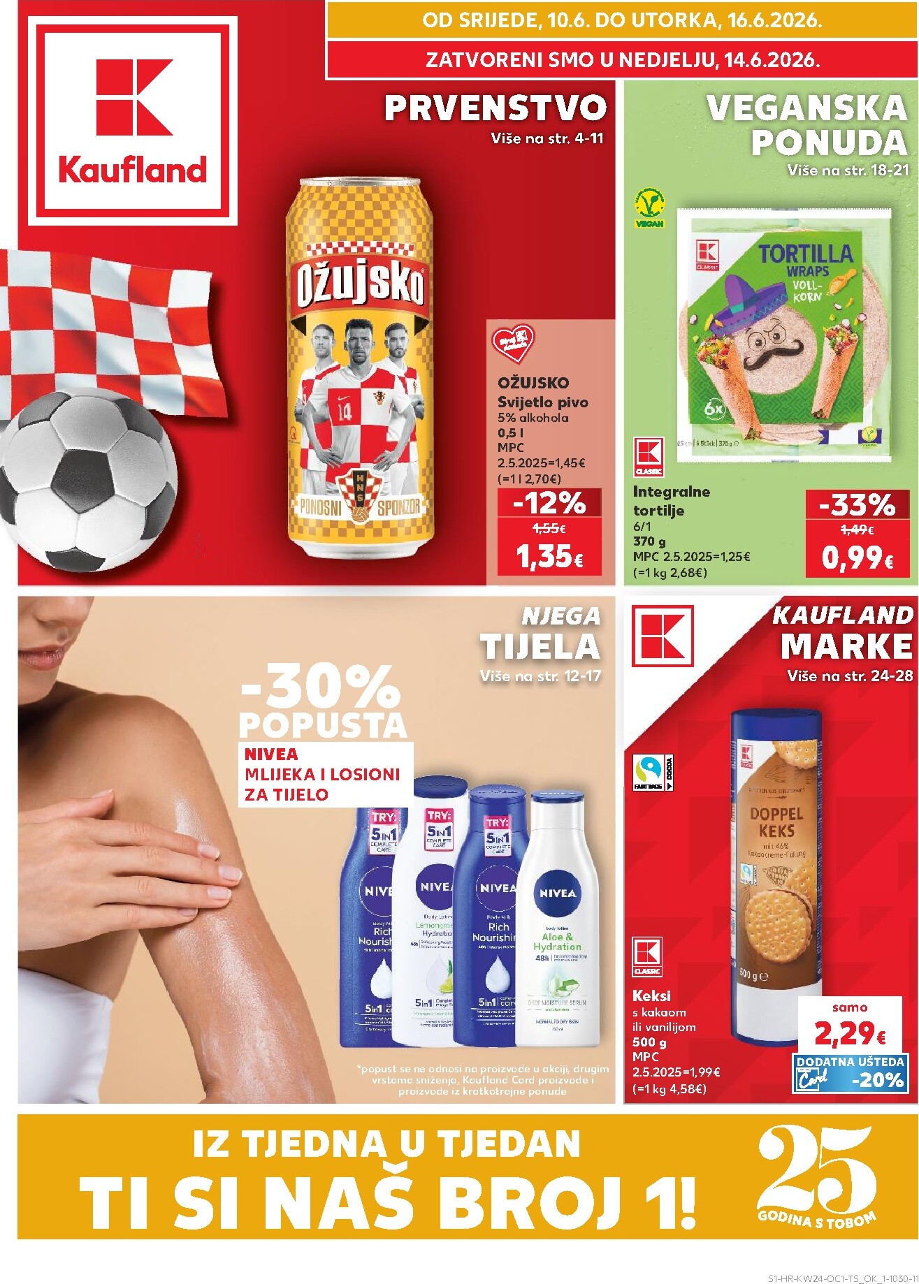 Novi Kaufland - Ti si naš broj 1 katalog od srijede, 10.06.2026 do utorka, 16.06.2026