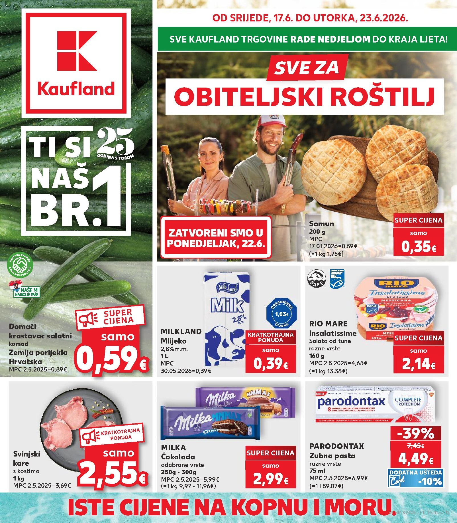 Novi Kaufland katalog od srijede, 17.06.2026 do utorka, 23.06.2026