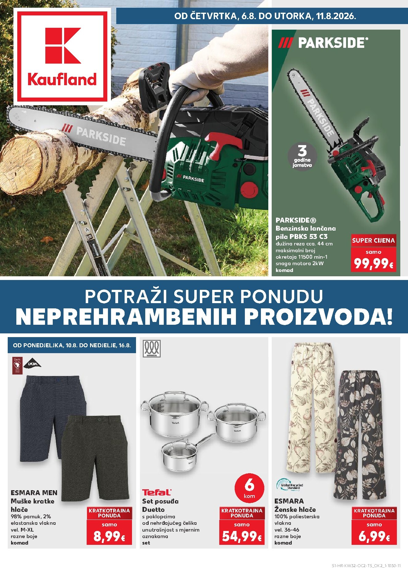 Novi Kaufland - Neprehrambenih proizvoda katalog od četvrtka, 06.08.2026 do utorka, 11.08.2026