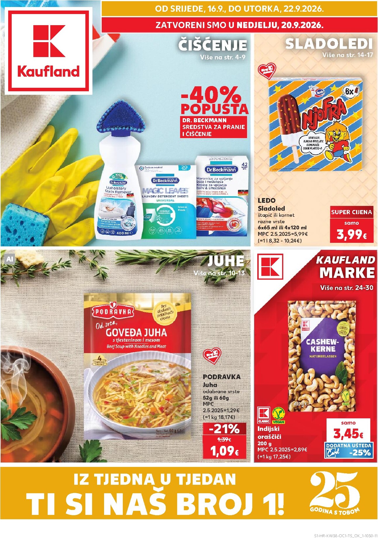 Novi Kaufland katalog od srijede, 16.09.2026 do utorka, 22.09.2026