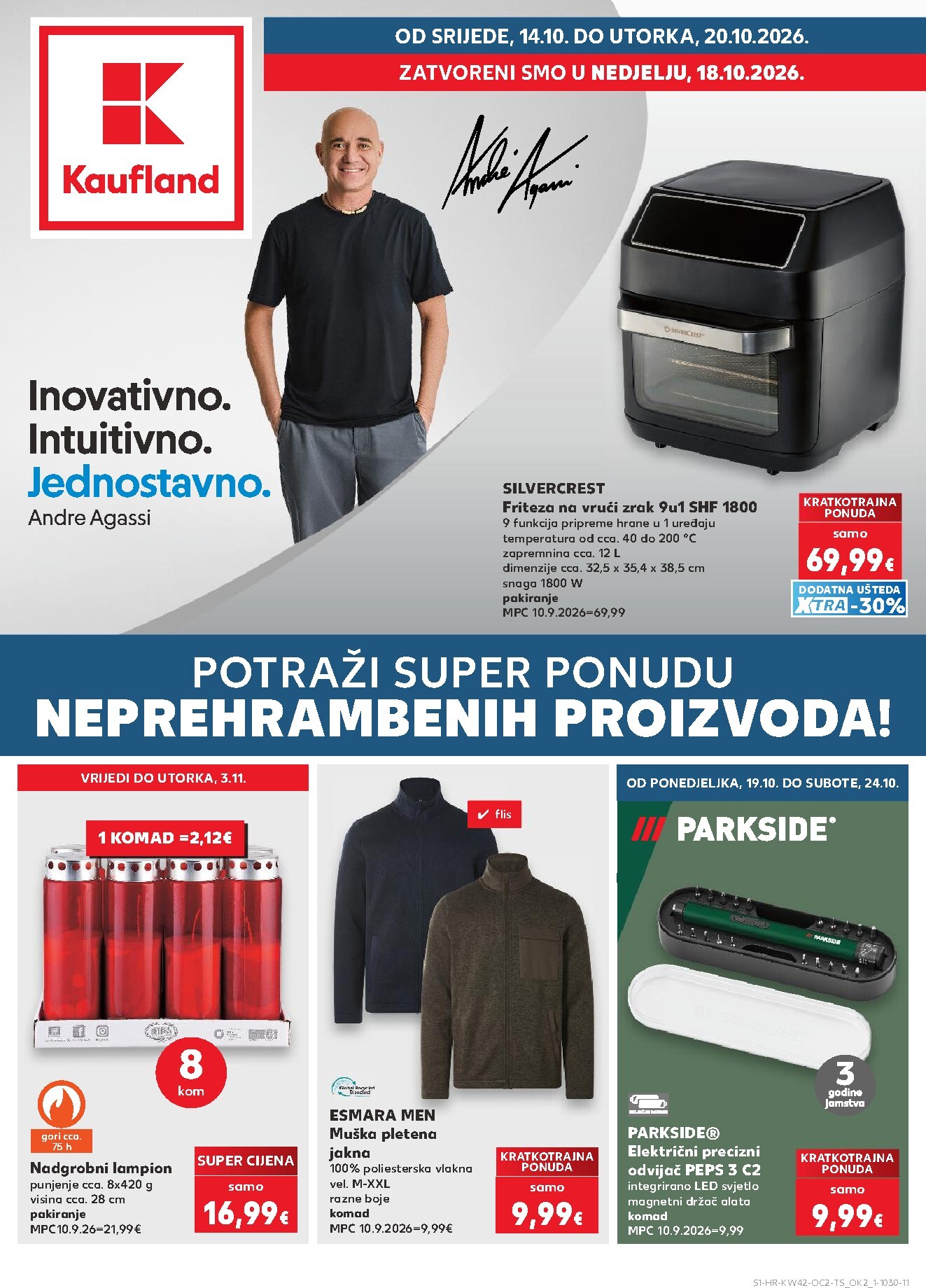 Novi Kaufland - Nonfood katalog od srijede, 14.10.2026 do utorka, 20.10.2026