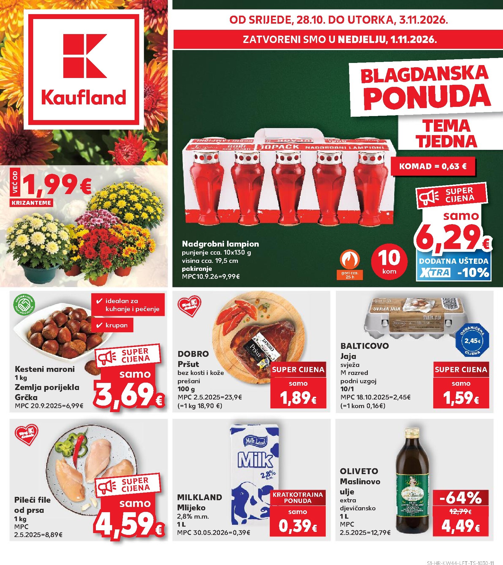 Novi Kaufland katalog od srijede, 28.10.2026 do utorka, 03.11.2026