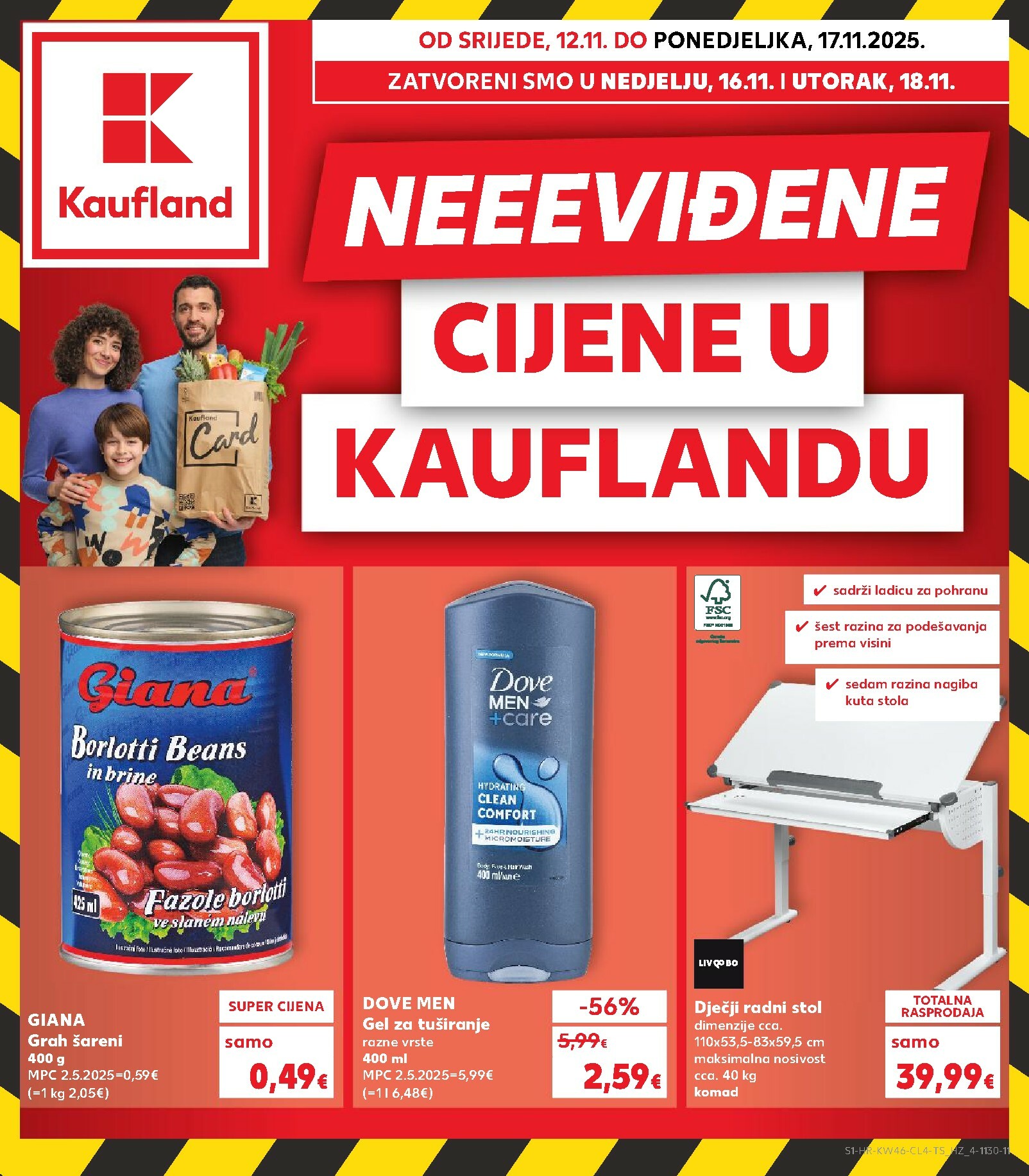 Najbolje ponude u LIDL-u, Konzumu, i Kauflandu: Uštede do 60%! Ne propustite najnovije akcije i popuste dana 2025-11-12!