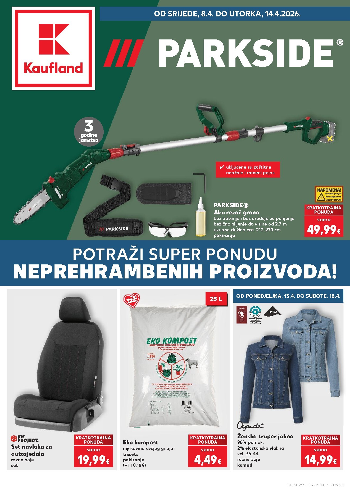 Prelistajte katalog Kaufland - Neprehrambenih proizvoda, vrijedi od 08.04.2026 do 14.04.2026