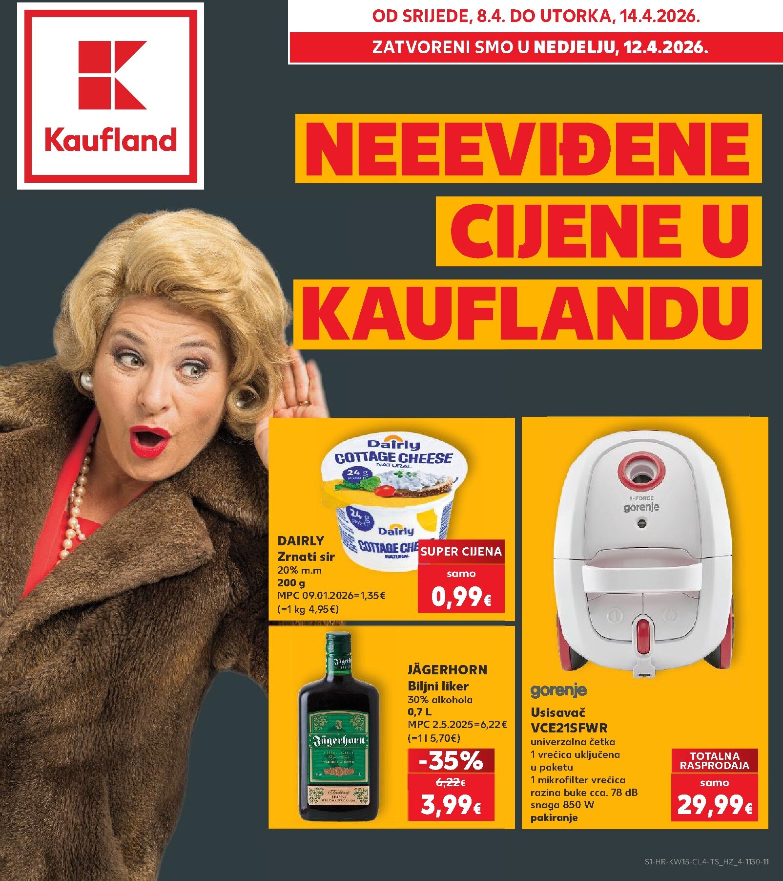 Prelistajte katalog Kaufland - Cijene, vrijedi od 08.04.2026 do 14.04.2026