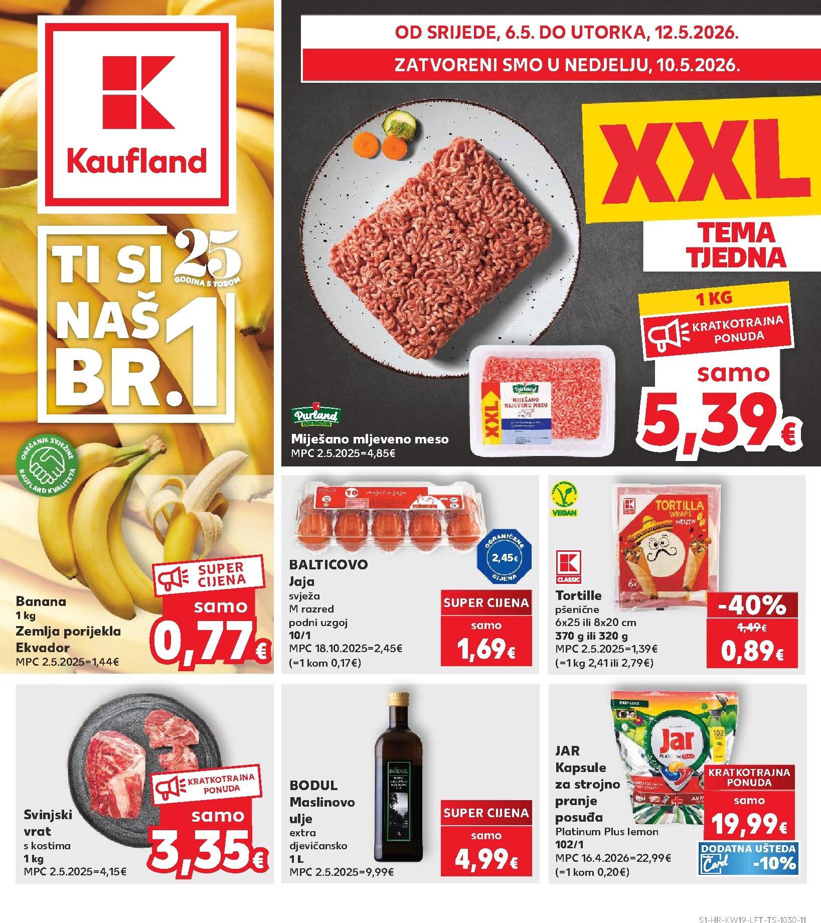 Kaufland letak za sljedeći tjedan od srijede 06.05.2026 do utorka 12.05.2026