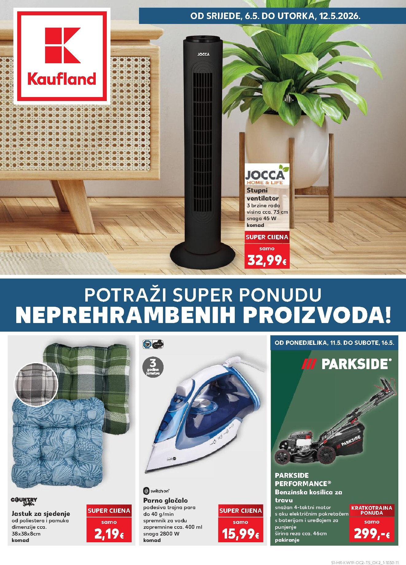 Kaufland - Neprehrambenih proizvoda letak za sljedeći tjedan od srijede 06.05.2026 do utorka 12.05.2026