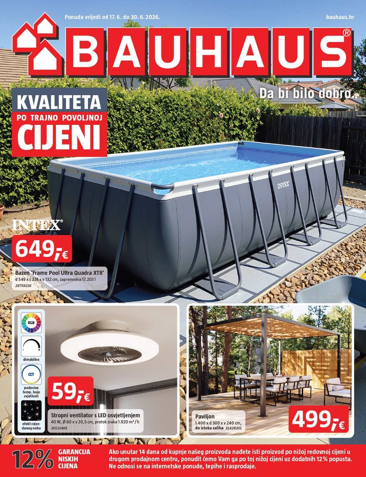 Aktualni katalog BAUHAUS od srijede, 17.06.2026 do utorka, 30.06.2026