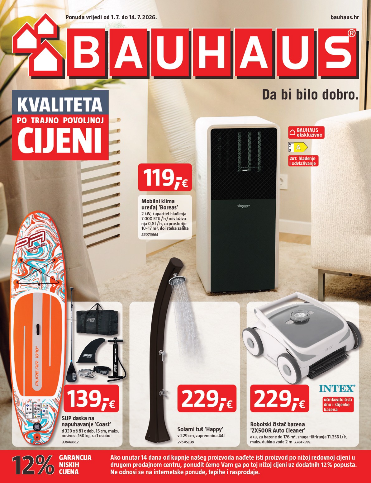Aktualni katalog BAUHAUS od srijede, 01.07.2026 do utorka, 14.07.2026