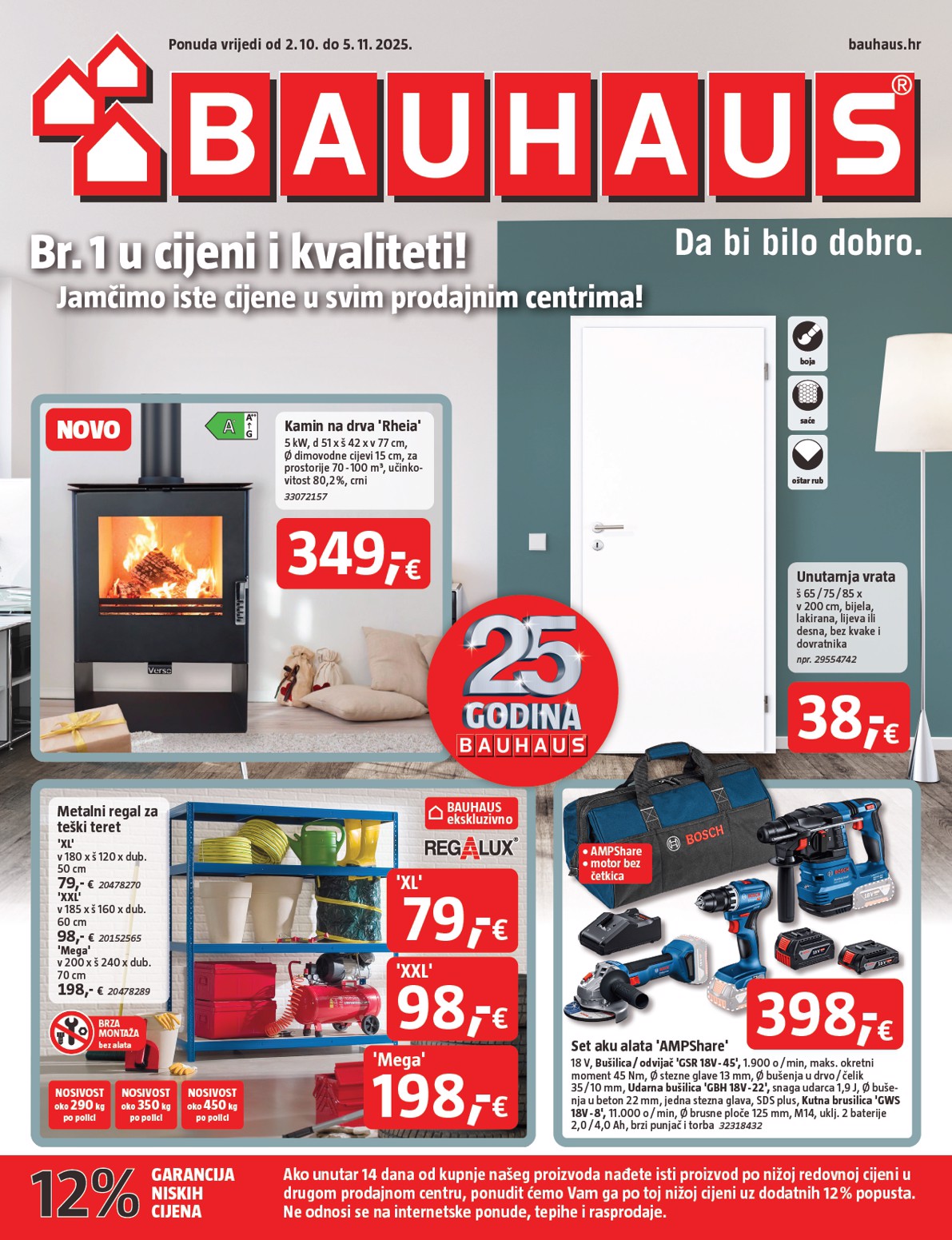 Prelistajte katalog BAUHAUS, vrijedi od 02.10. do 05.11.