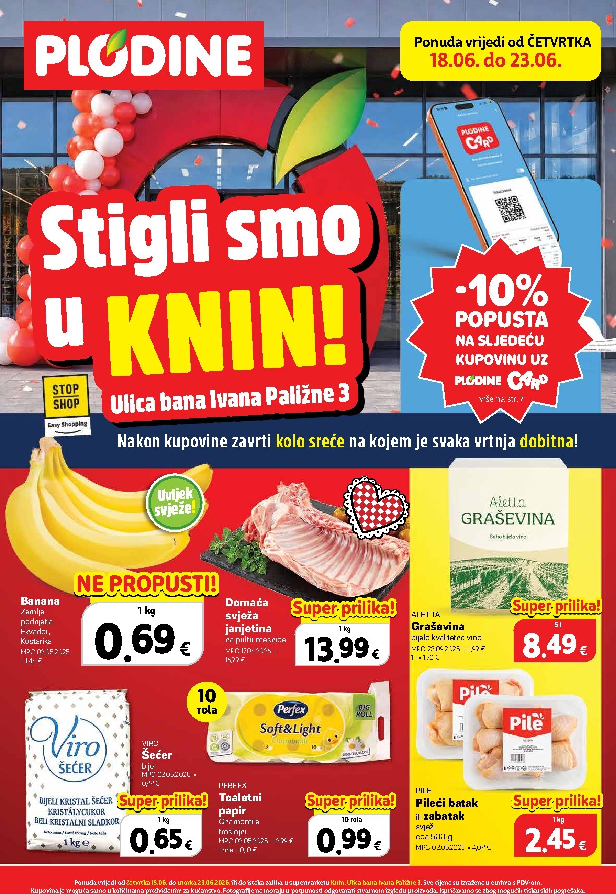 Novi Plodine - Otvorenje Knin katalog od četvrtka, 18.06.2026 do utorka, 23.06.2026