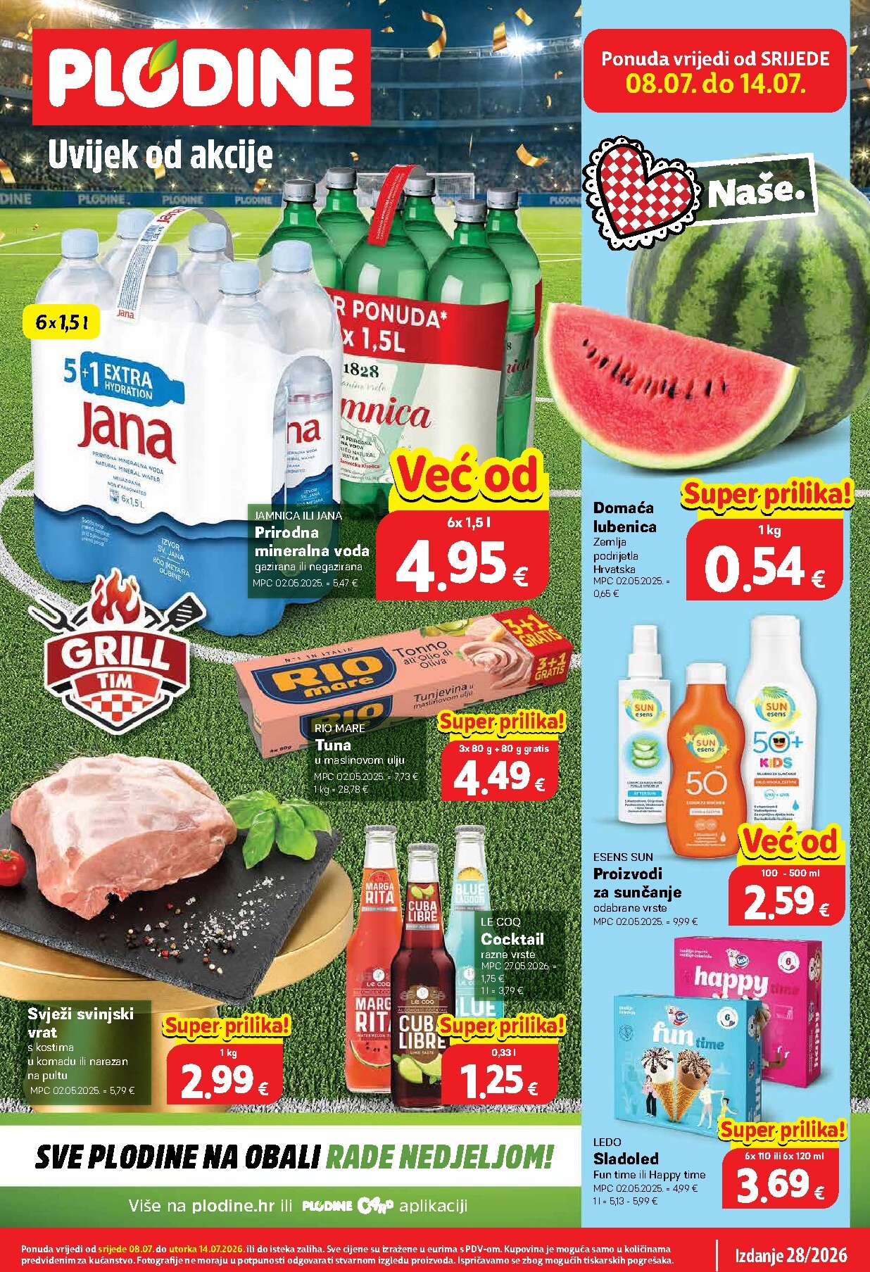 Novi Plodine katalog od srijede, 08.07.2026 do utorka, 14.07.2026