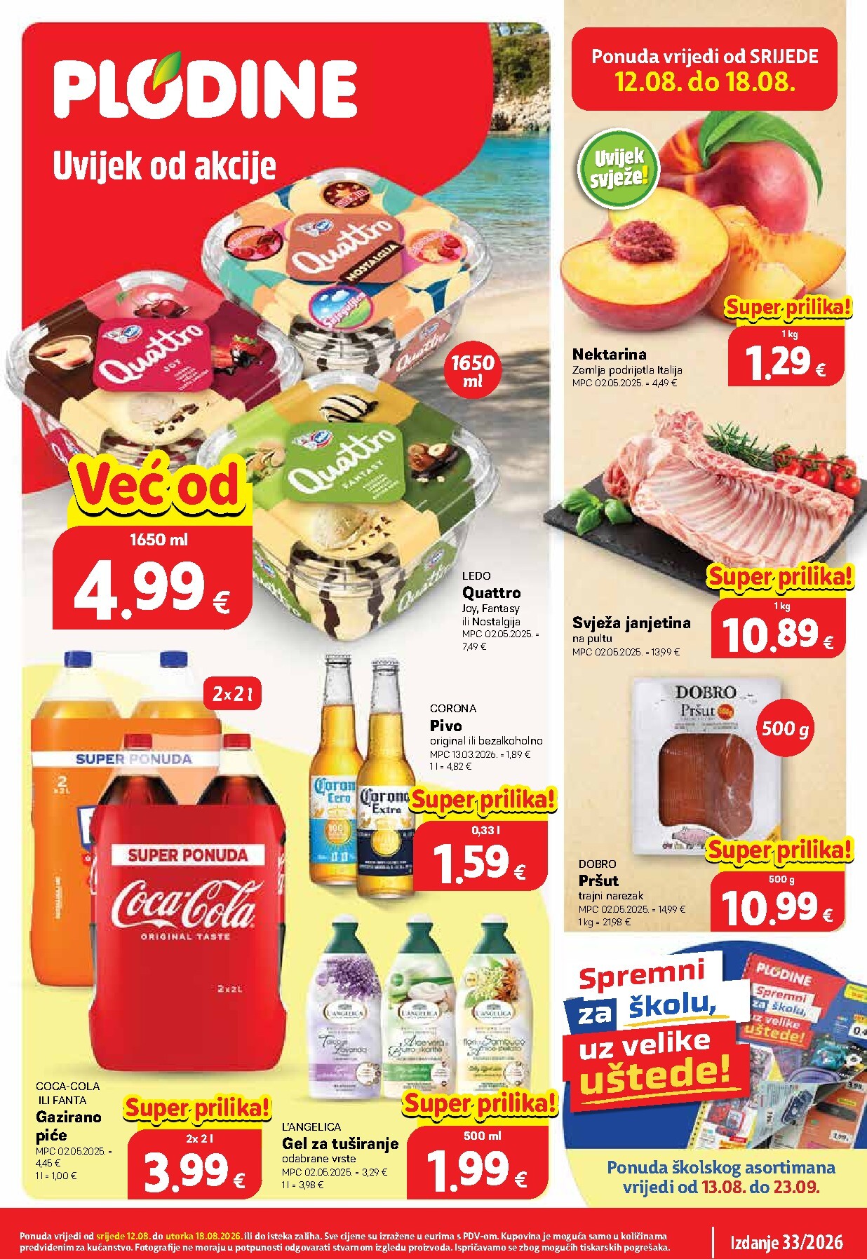 Novi Plodine katalog od srijede, 12.08.2026 do utorka, 18.08.2026