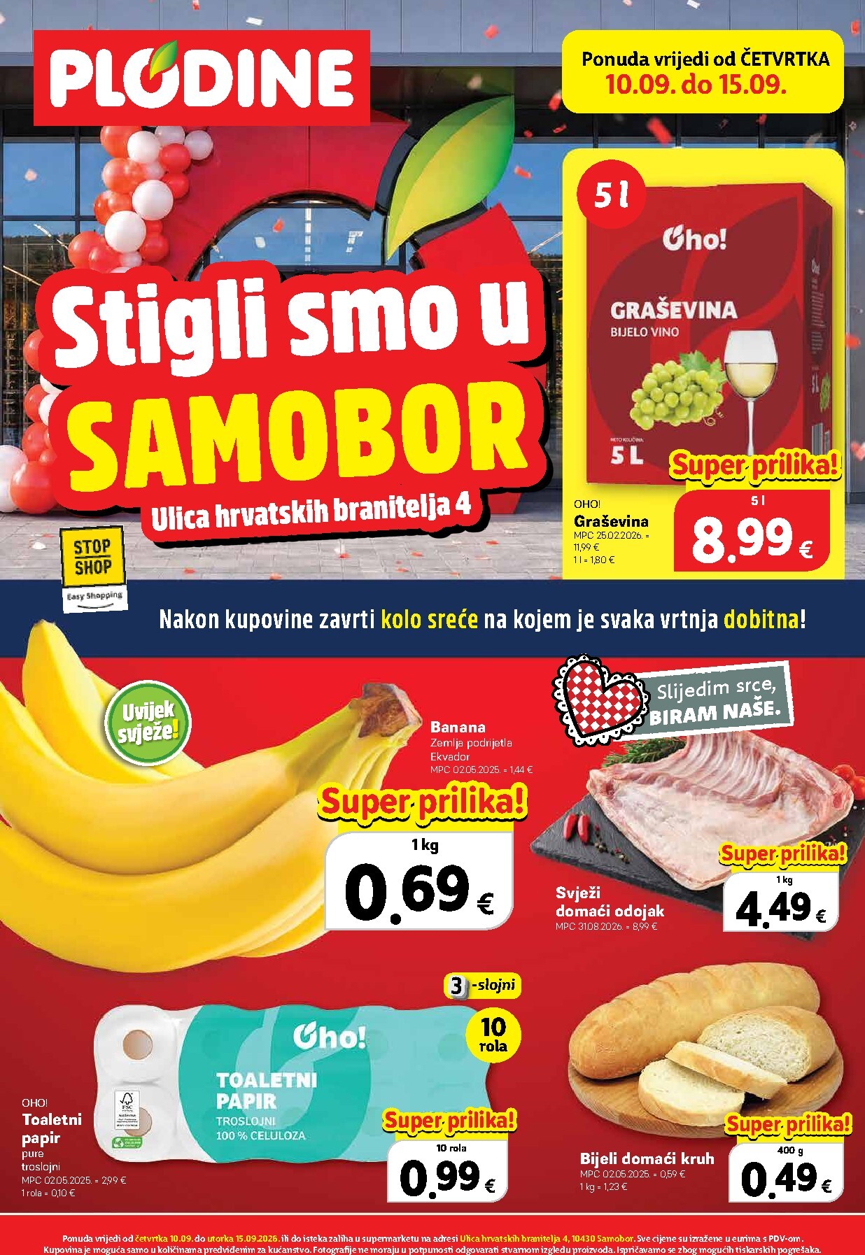 Novi Plodine - Samobor katalog od četvrtka, 10.09.2026 do utorka, 15.09.2026