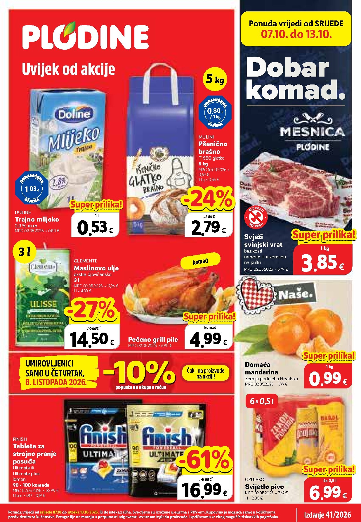 Novi Plodine katalog od srijede, 07.10.2026 do utorka, 13.10.2026