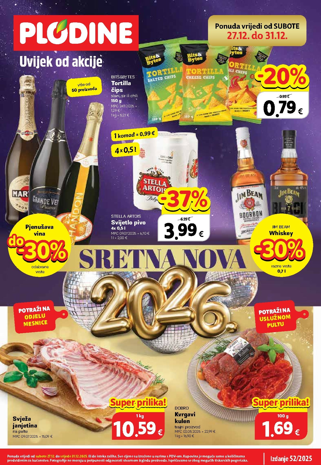 Ne propustite ove nevjerojatne ponude: LIDL nudi pjenušac Burg Schöneck za 1,99€, Konzum smanjuje cijenu Freixenet pjenušca na 7,99€, a Kaufland ima Kinder čokoladne prutiće za samo 1,09€ - današnje najnovije promocije i popusti (24.12.2025).