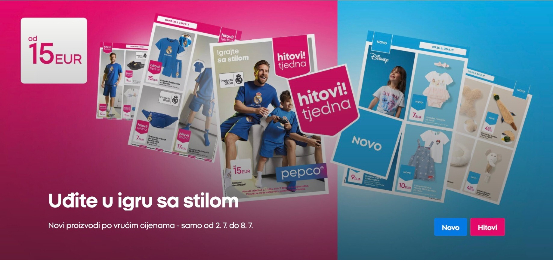 Aktualni katalog Pepco od četvrtka, 02.07.2026 do srijede, 08.07.2026