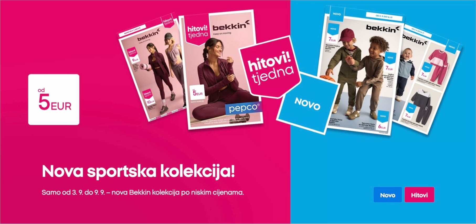 Aktualni katalog Pepco od četvrtka, 03.09.2026 do srijede, 09.09.2026