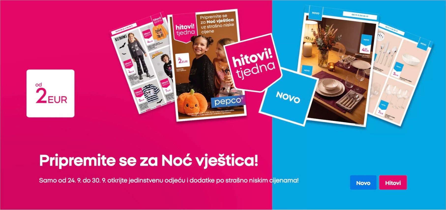 Aktualni katalog Pepco od četvrtka, 24.09.2026 do srijede, 30.09.2026