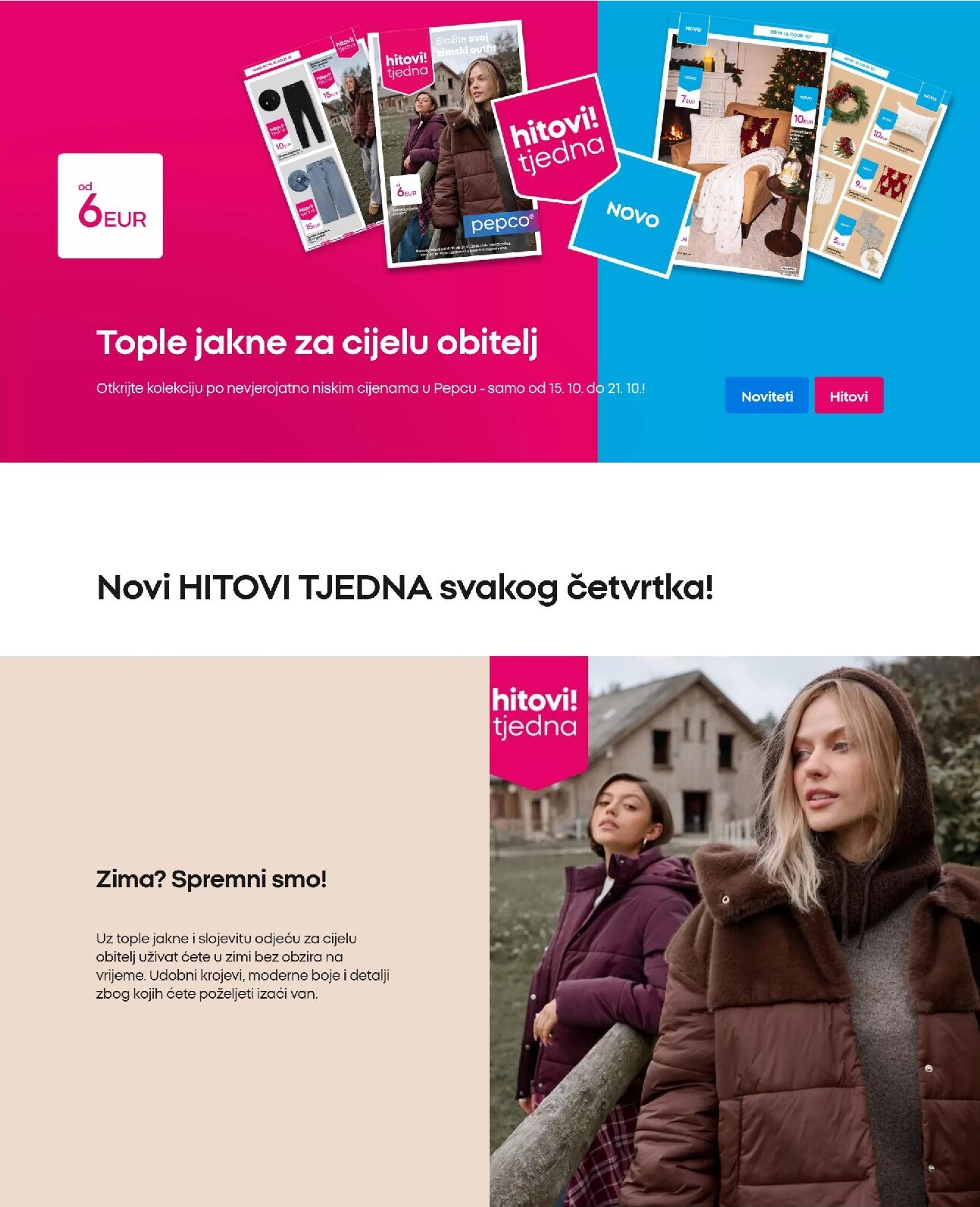 Aktualni katalog Pepco od četvrtka, 15.10.2026 do srijede, 21.10.2026