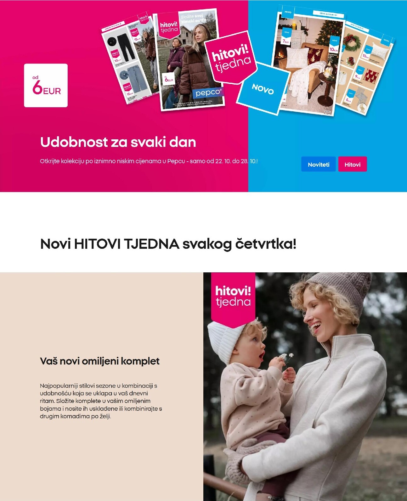 Aktualni katalog Pepco od četvrtka, 22.10.2026 do srijede, 28.10.2026