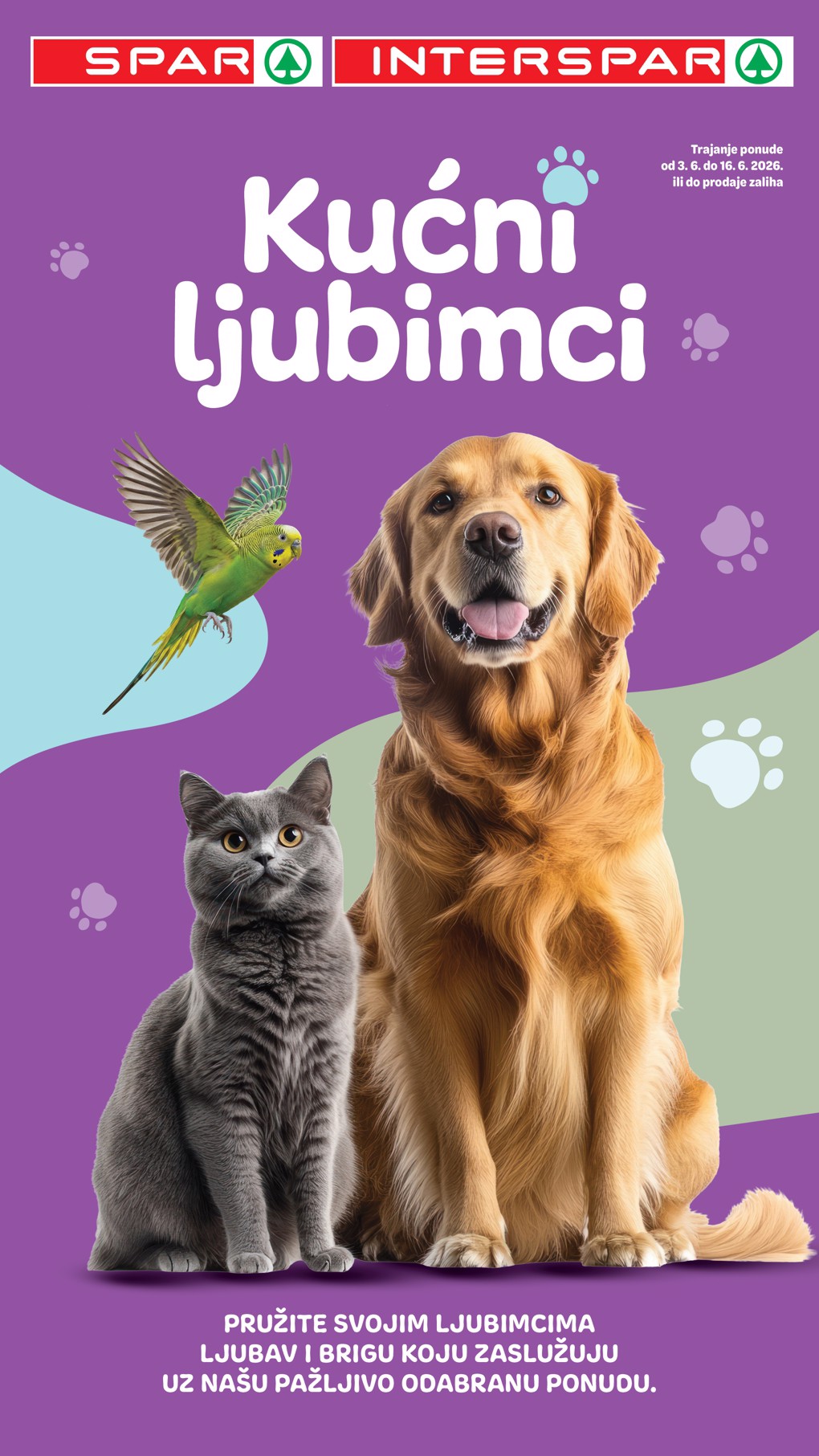 Aktualni katalog SPAR - Ljubimci od srijede, 03.06.2026 do utorka, 16.06.2026
