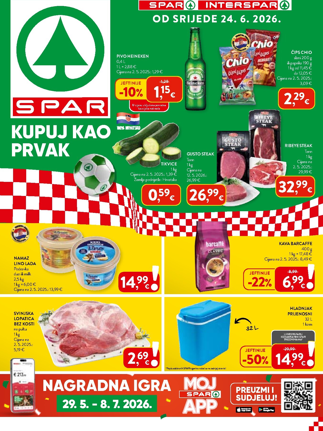 Novi SPAR katalog od srijede, 24.06.2026 do utorka, 30.06.2026