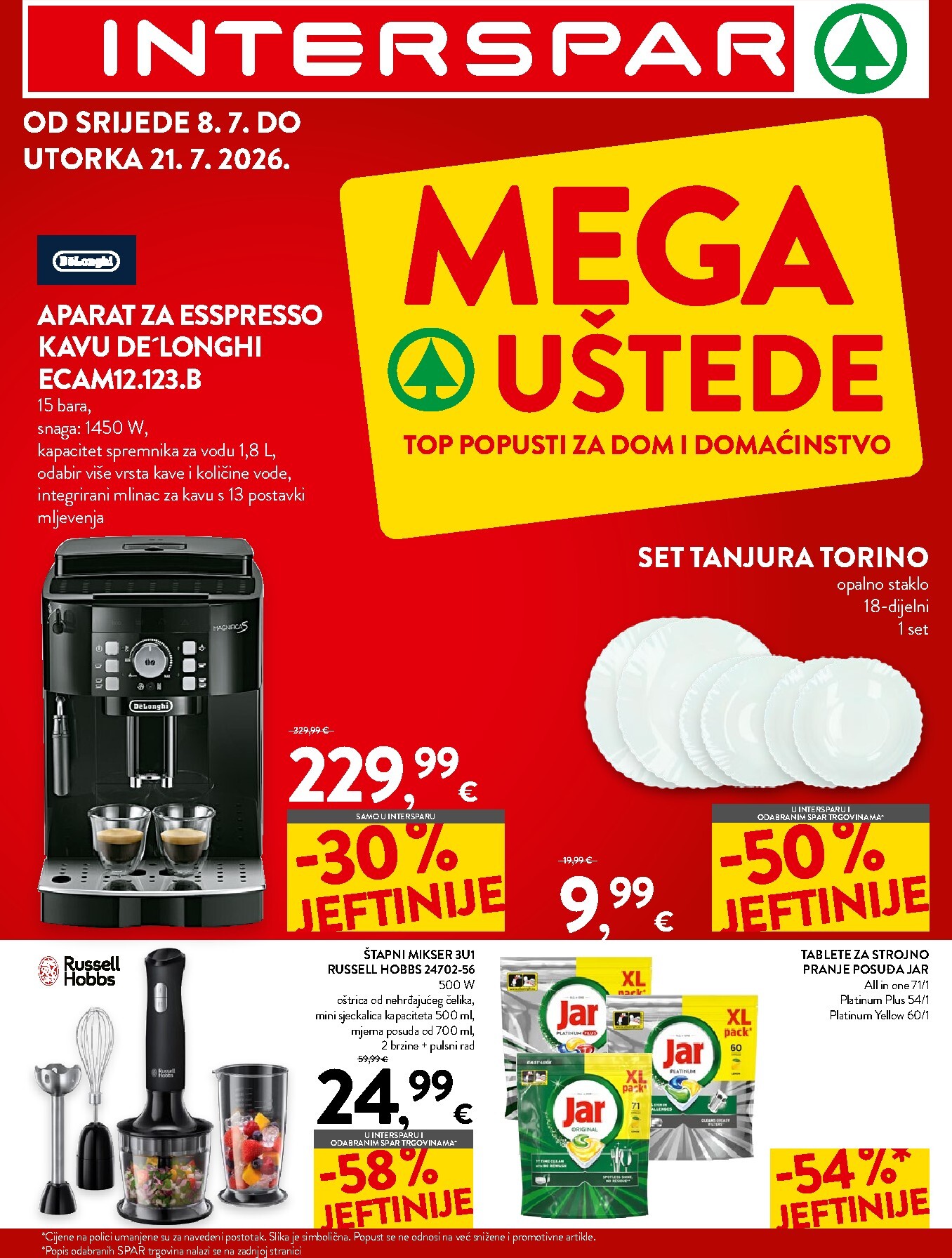 Novi INTERSPAR katalog od srijede, 08.07.2026 do utorka, 21.07.2026