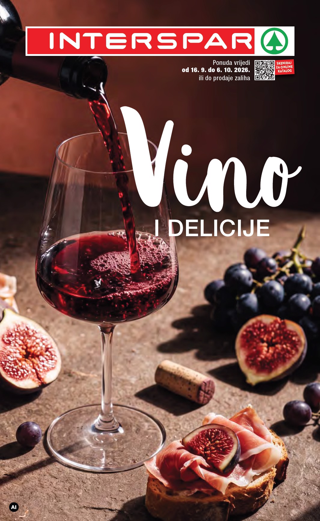 Aktualni katalog SPAR - Katalog Vino od srijede, 16.09.2026 do utorka, 06.10.2026