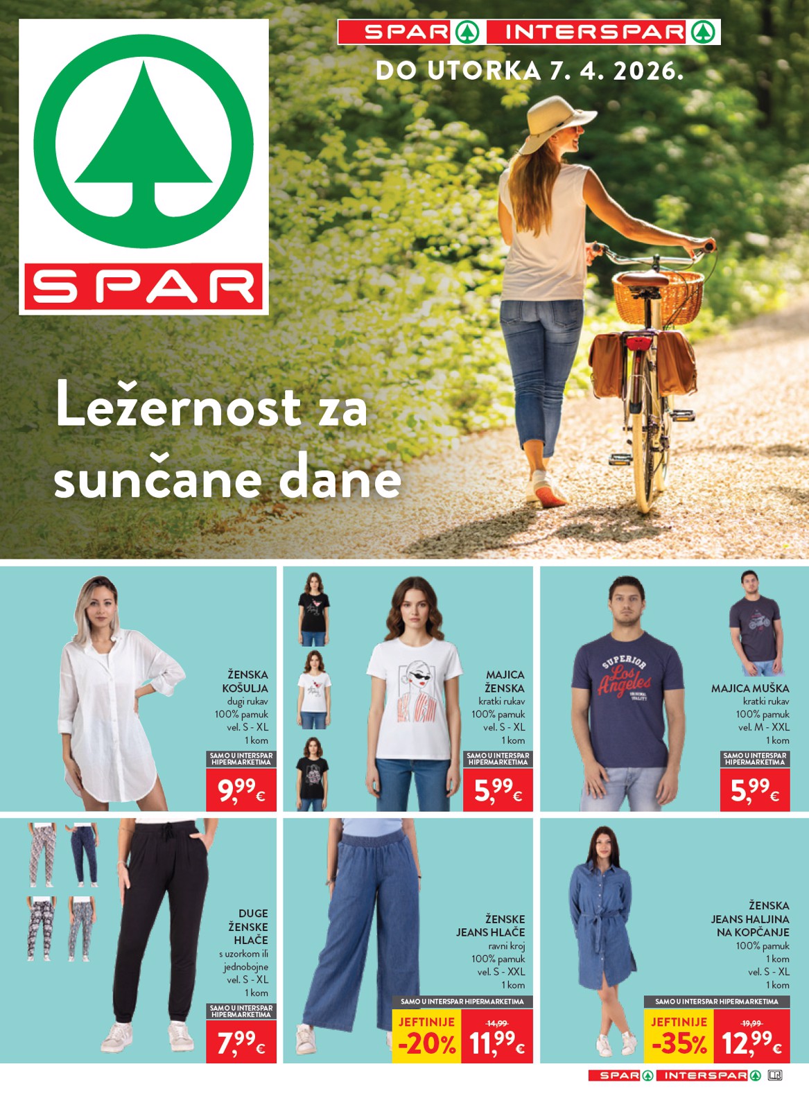 Prelistajte katalog SPAR - Neprehrane, vrijedi od 01.04.2026 do 07.04.2026
