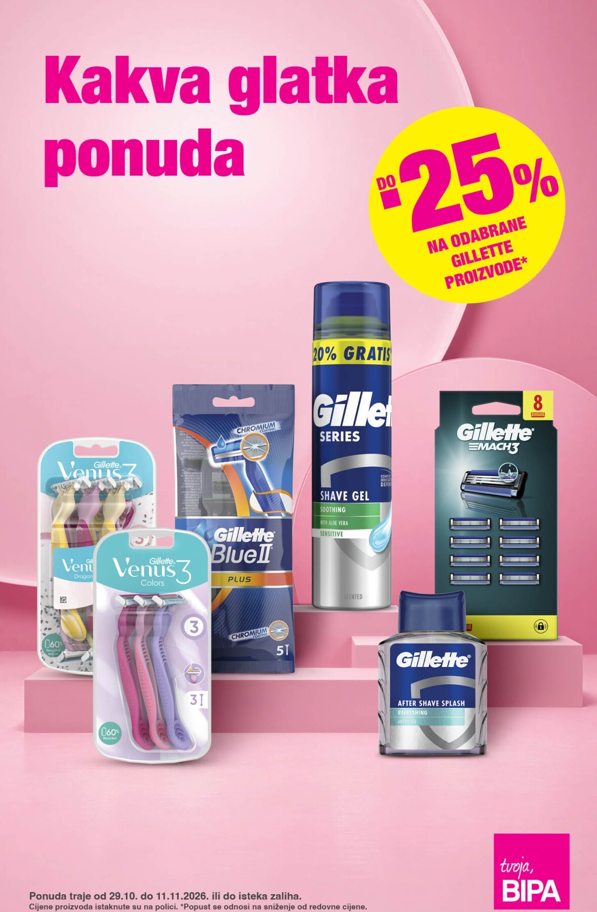 Novi BIPA katalog od četvrtka, 29.10.2026 do srijede, 11.11.2026