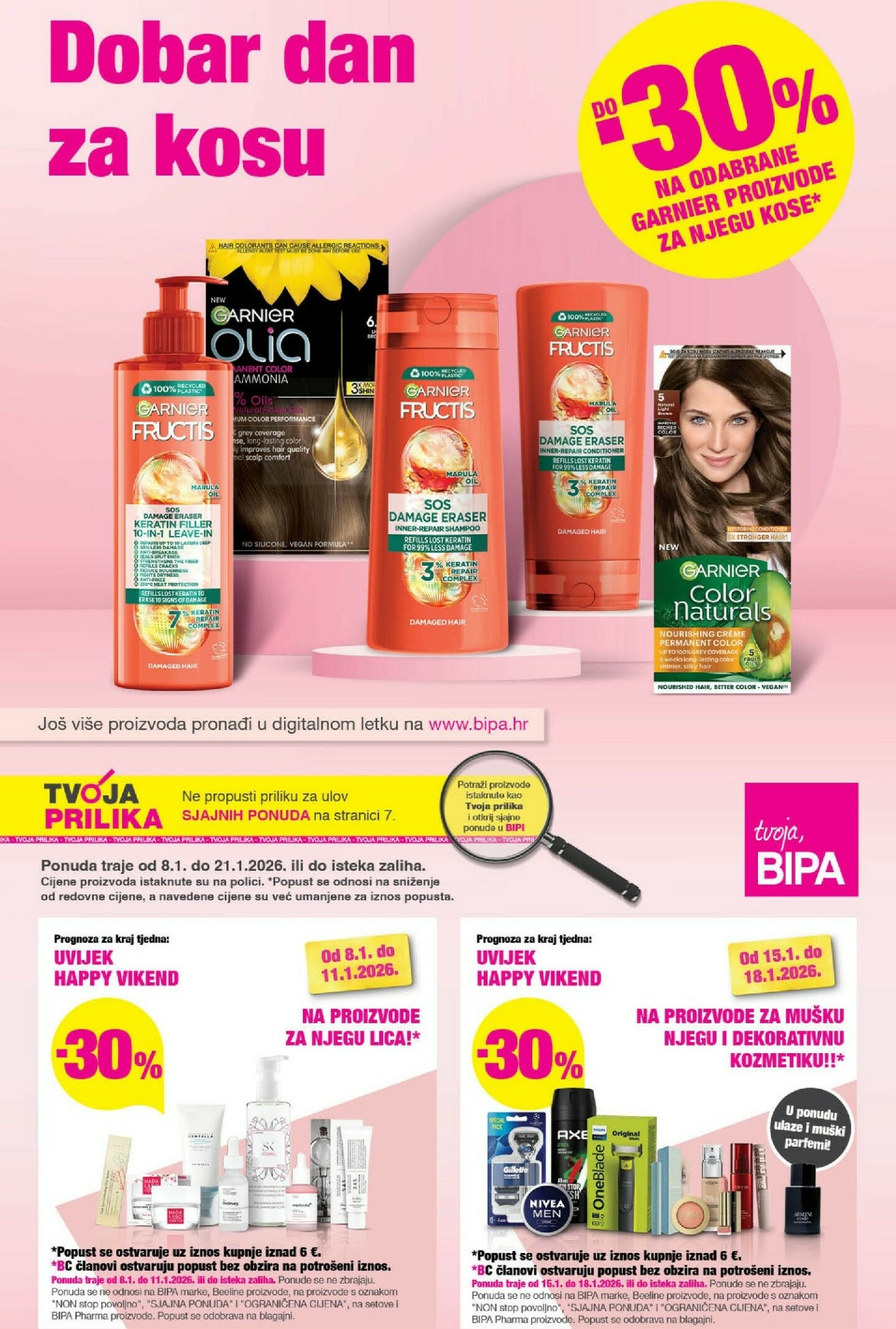 Prelistajte katalog BIPA, vrijedi od 08.01. do 21.01.