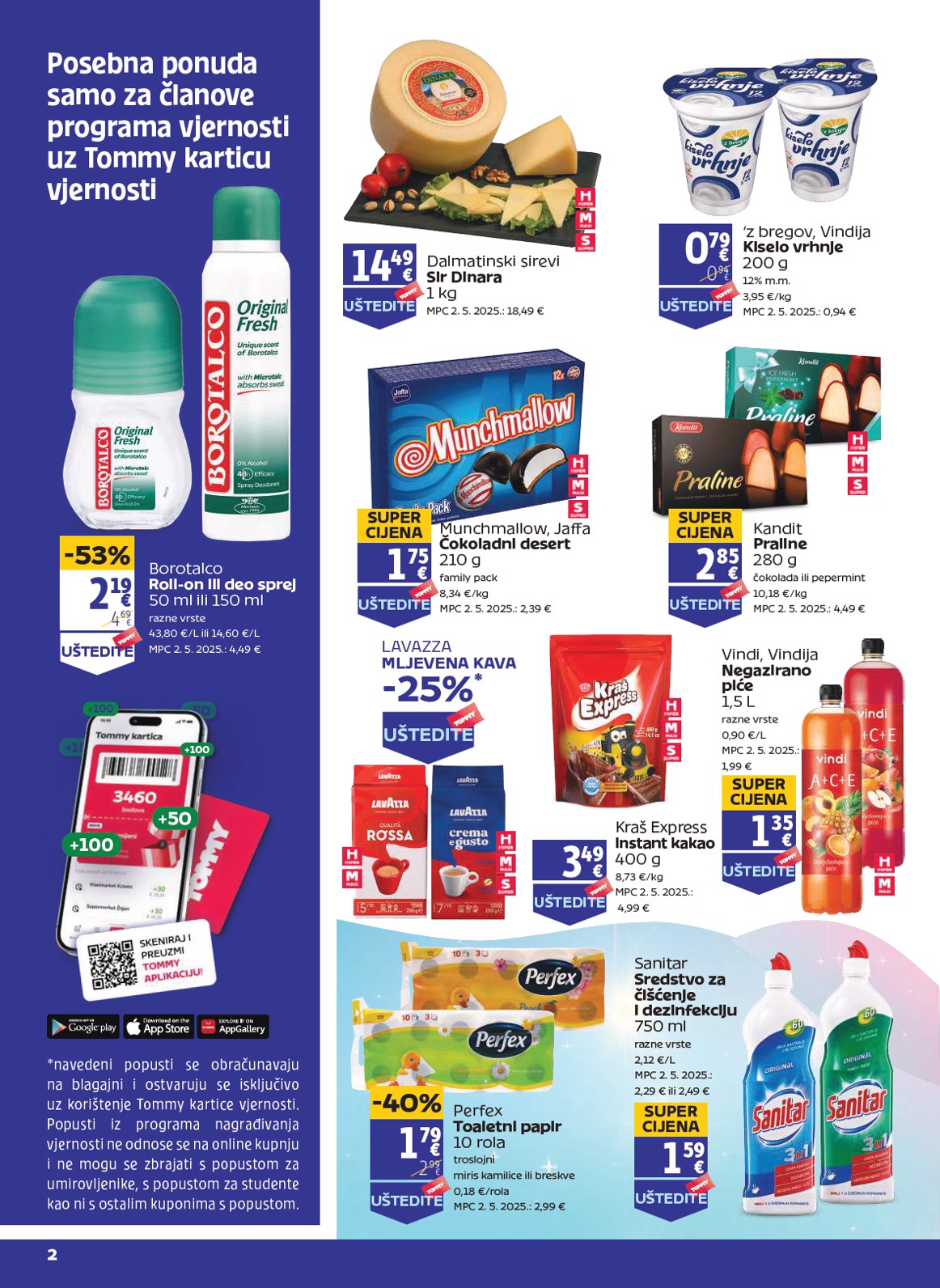 Novi Tommy - Pogodnosti za Tommy vjerne članove katalog od petka, 12.06.2026 do srijede, 17.06.2026