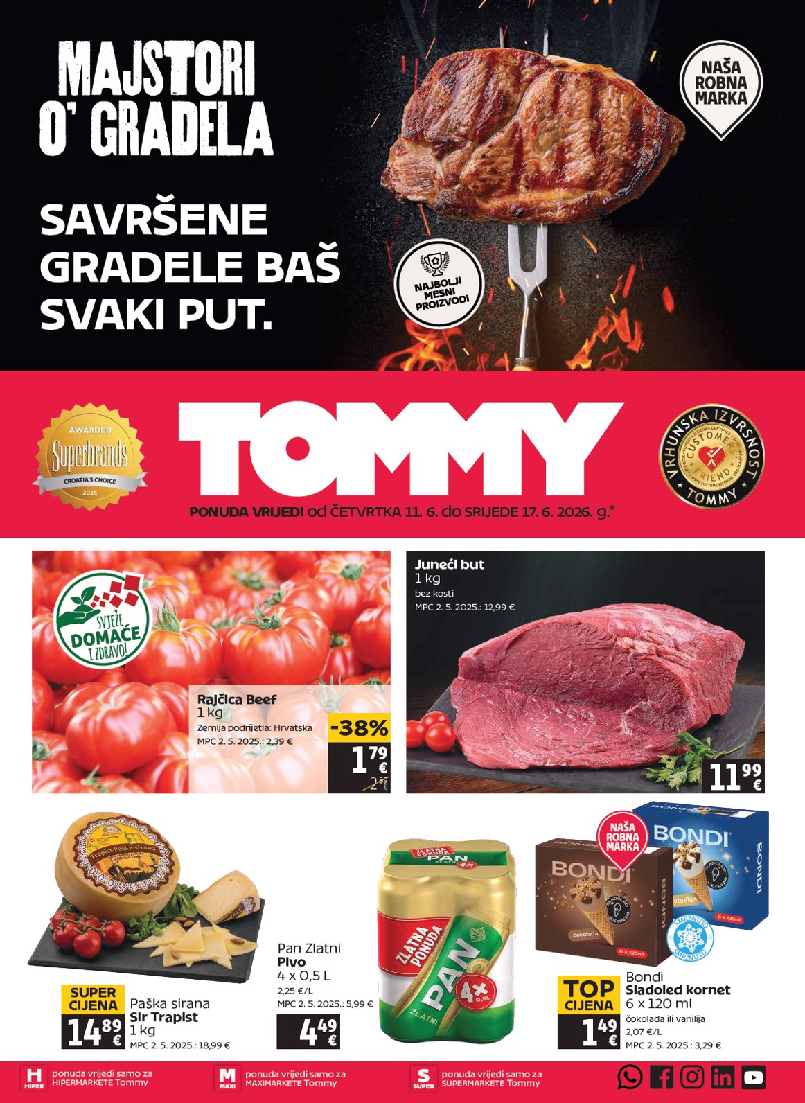 Aktualni katalog Tommy od četvrtka, 11.06.2026 do srijede, 17.06.2026