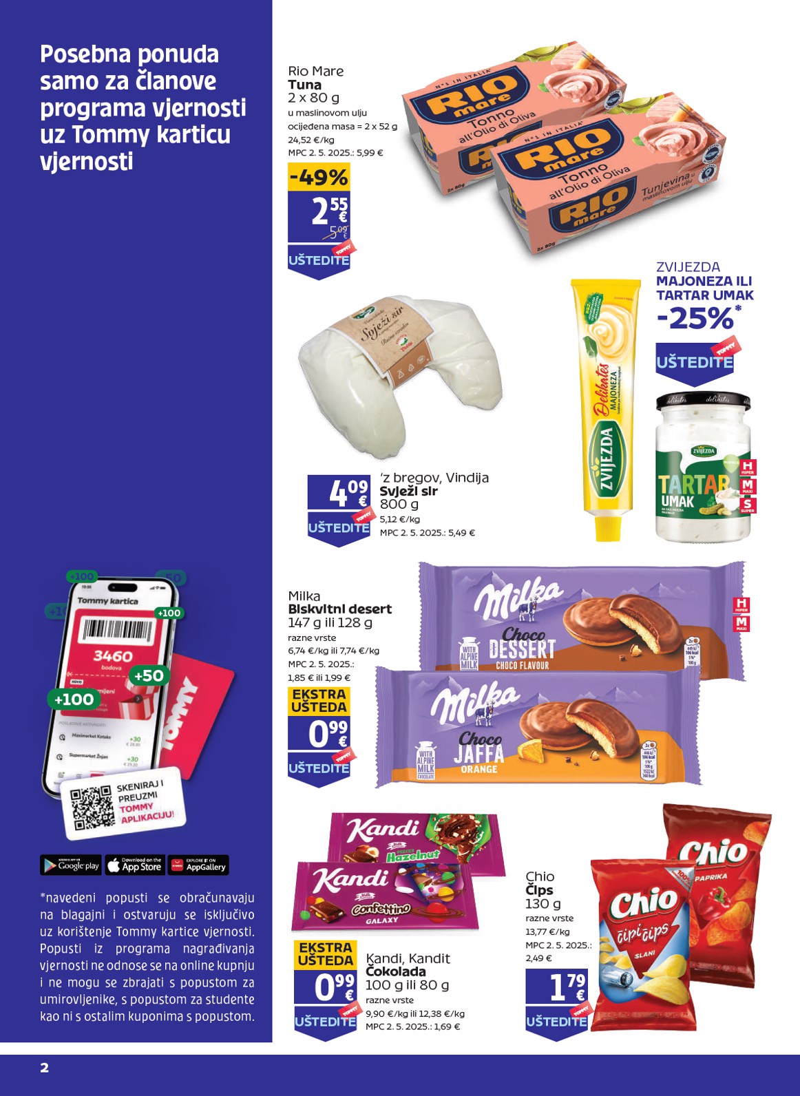 Aktualni katalog Tommy - Pogodnosti za Tommy vjerne članove od četvrtka, 18.06.2026 do srijede, 24.06.2026